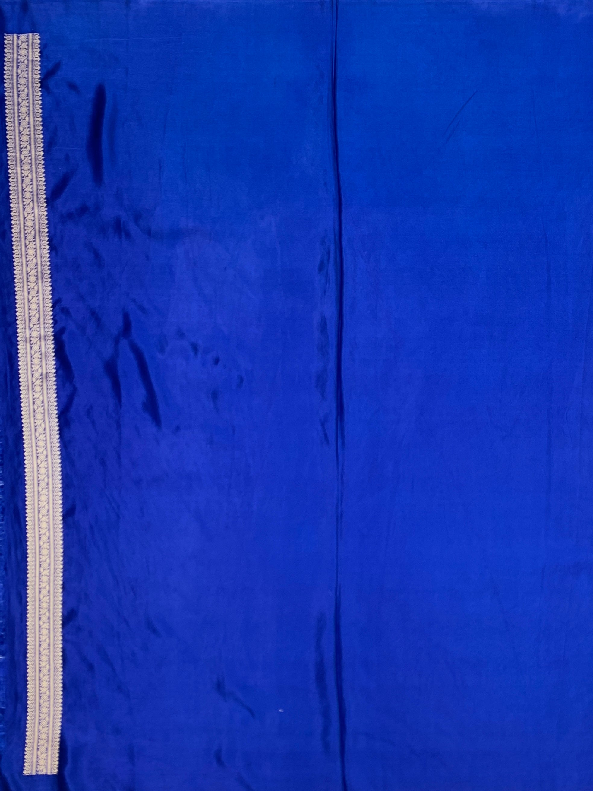 Royal Blue Mashru Silk Saree