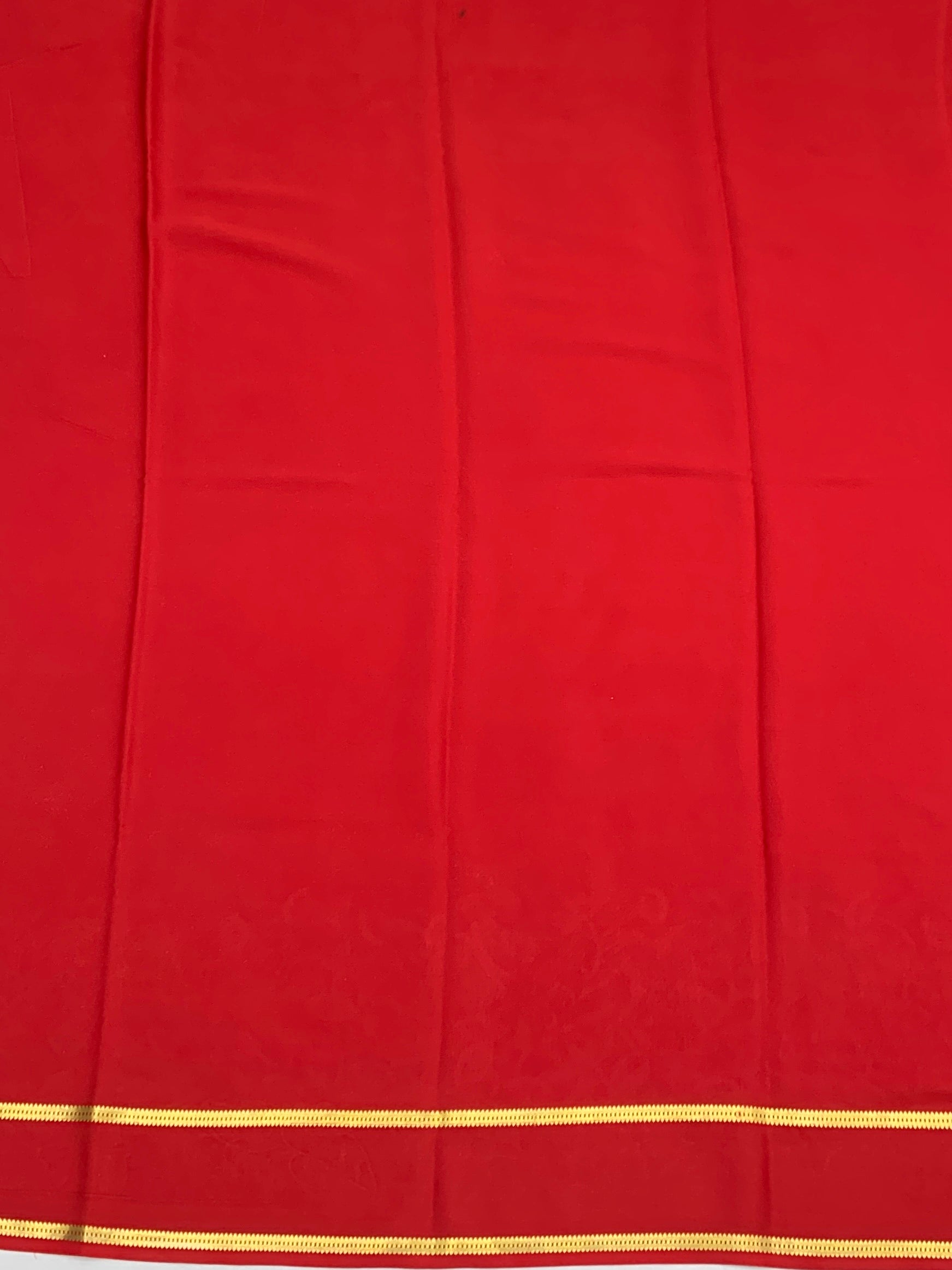 Exquisite Pink Mysore Silk Saree with Floral Embroidered Red Border