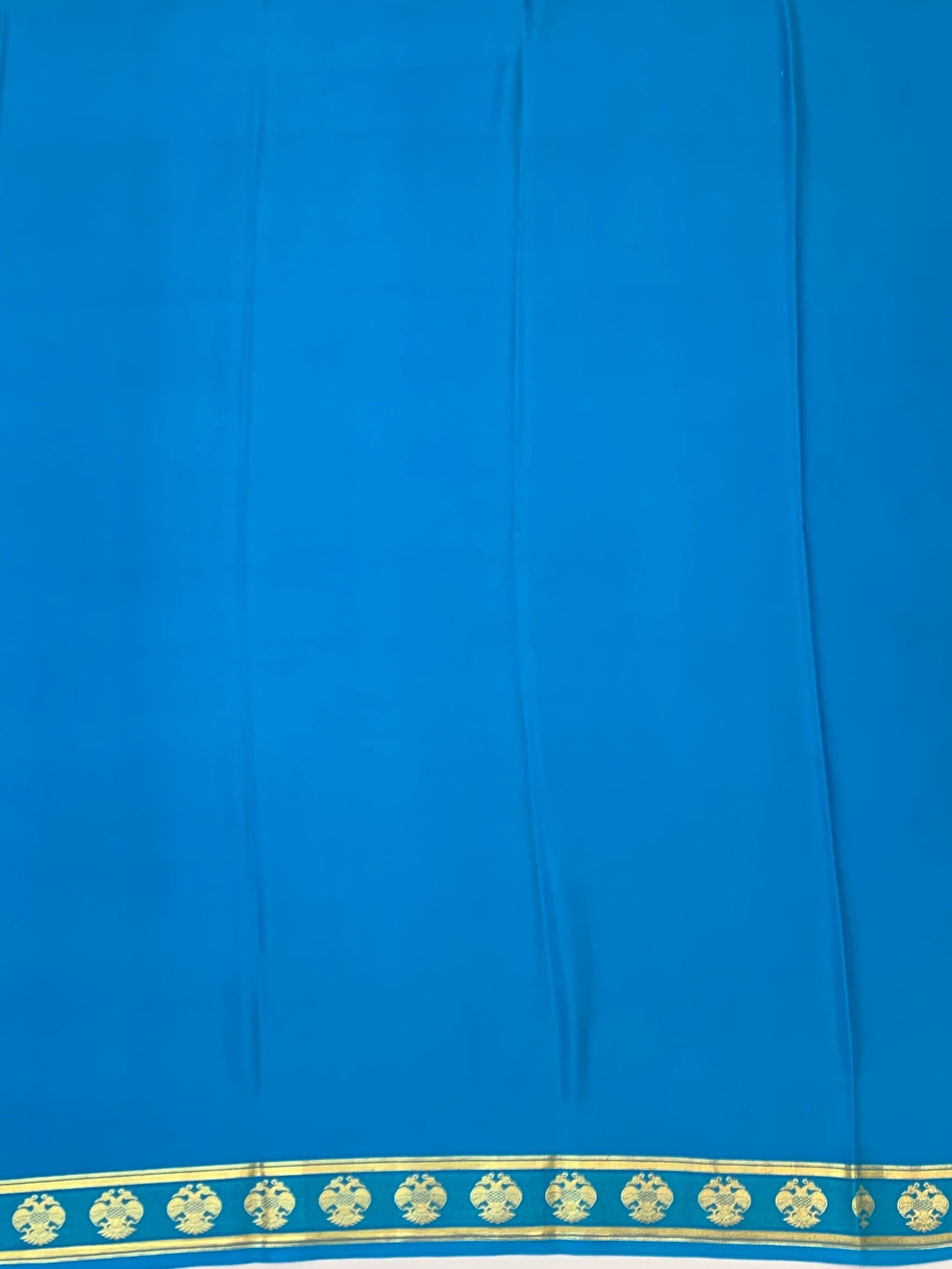 Royal Finesse: Lime Green & Electric Blue Kanjivaram Mysore Silk Saree
