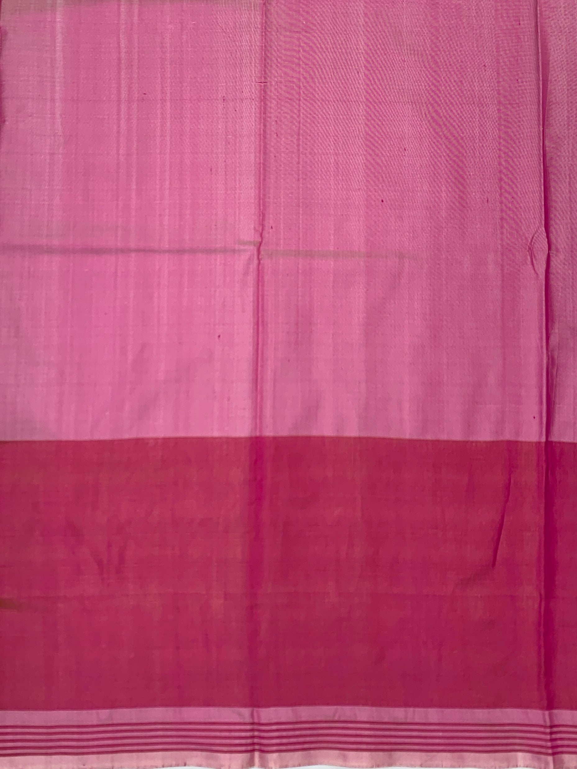Blush Bloom: Baby Pink & Floral Patola Saree