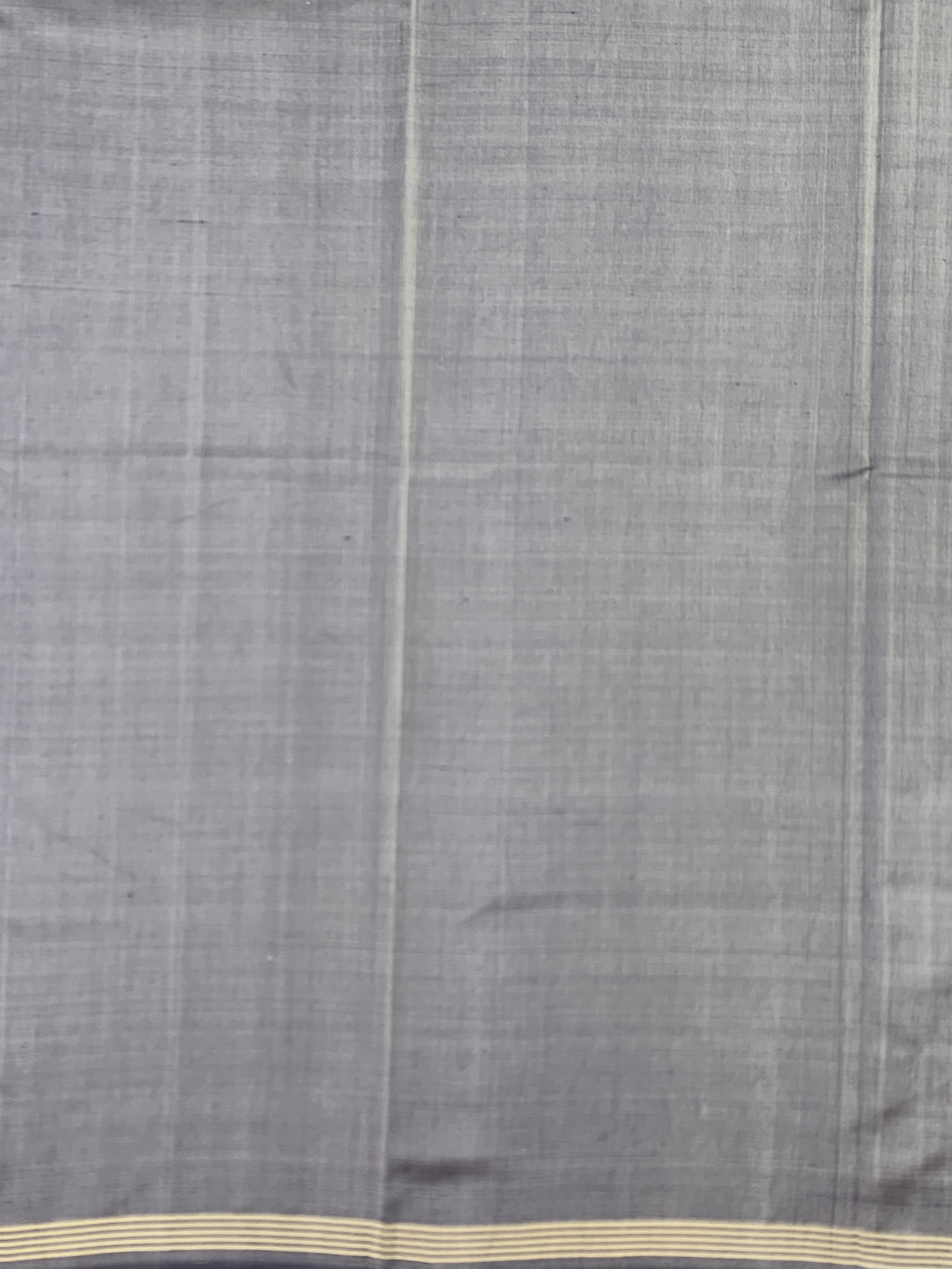 Deep Magenta & Silver-Grey Patolas Saree