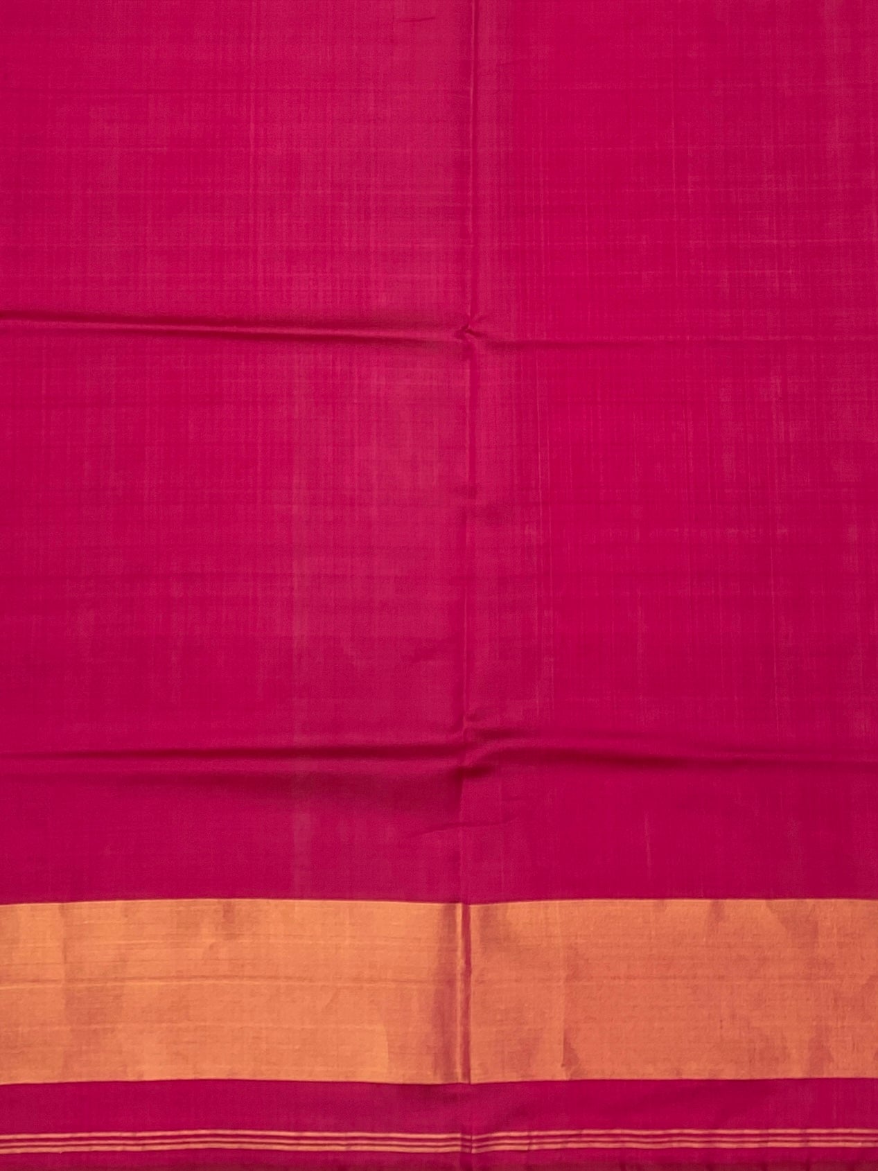 Imperial Bottle Green & Rani Pink Rajkot Patola Silk Saree