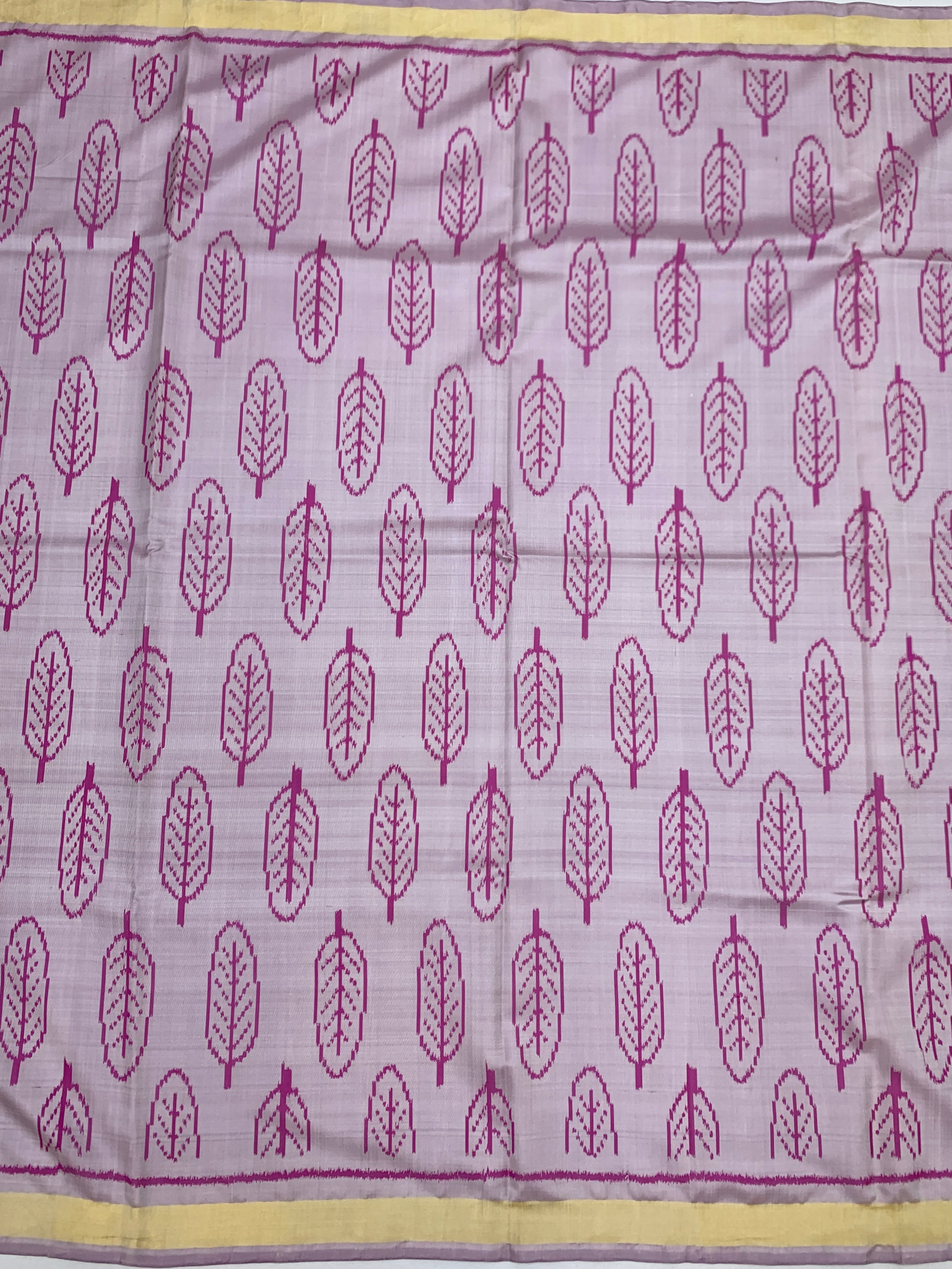 Pastel Lavender Rajkot Patola Silk Saree