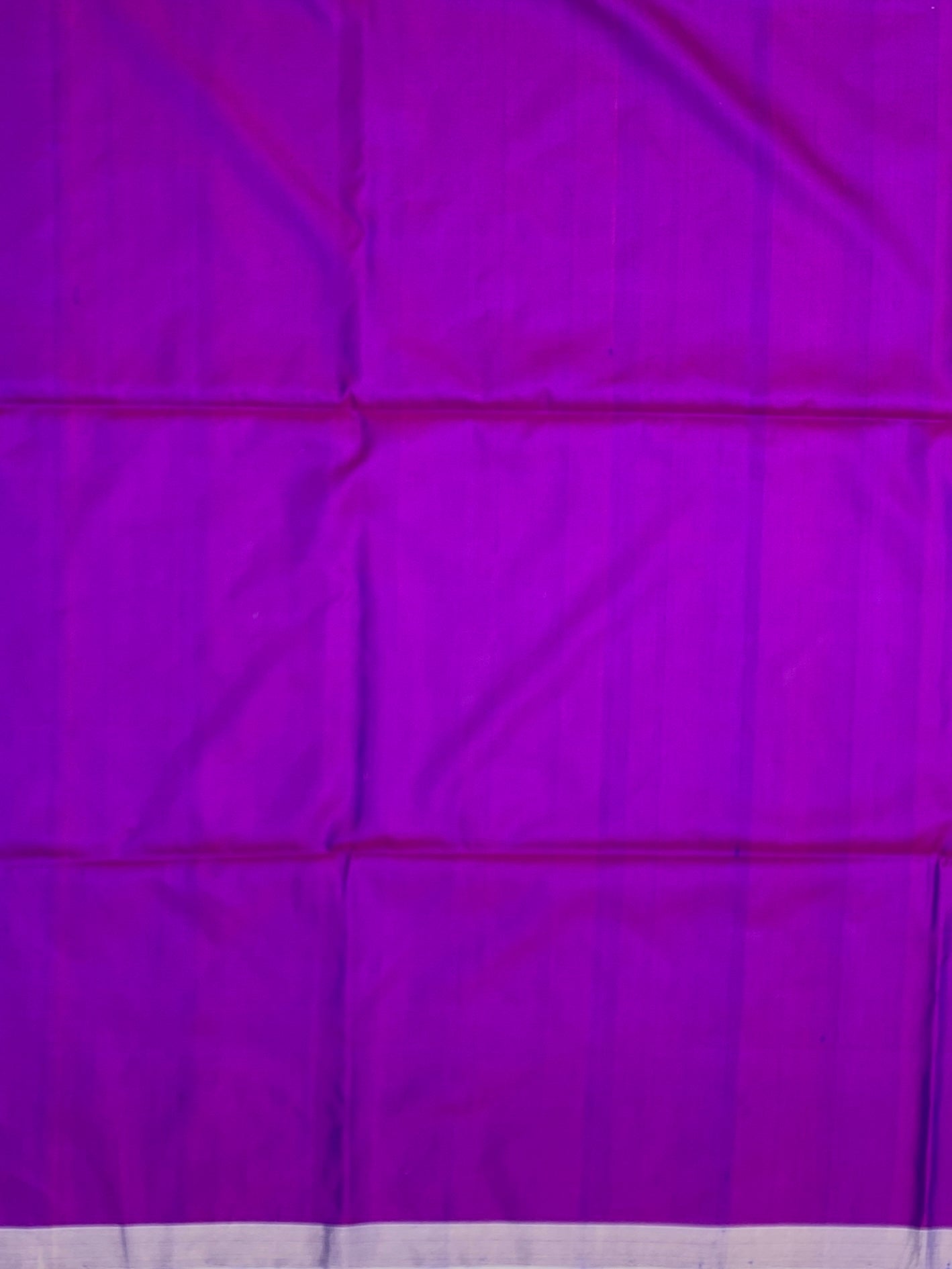 Royal Blue & Magenta Dual-Tone Soft Silk Saree