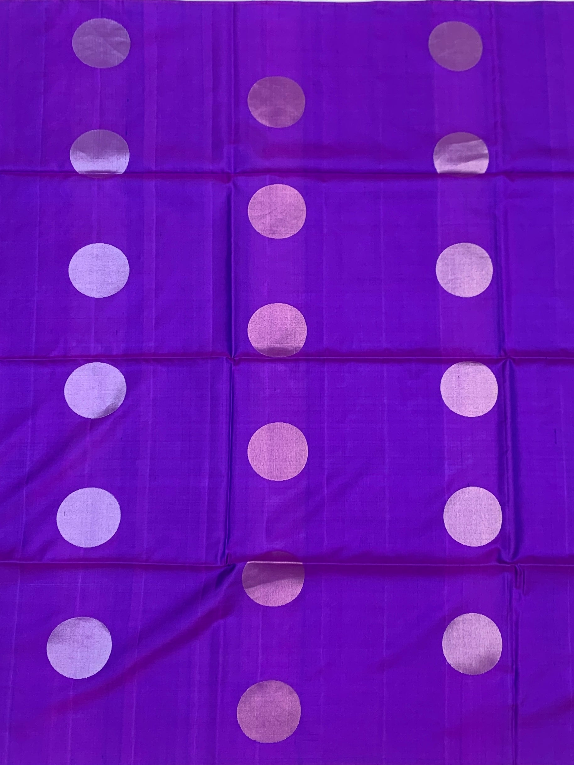 Vibrant Purple soft silk saree