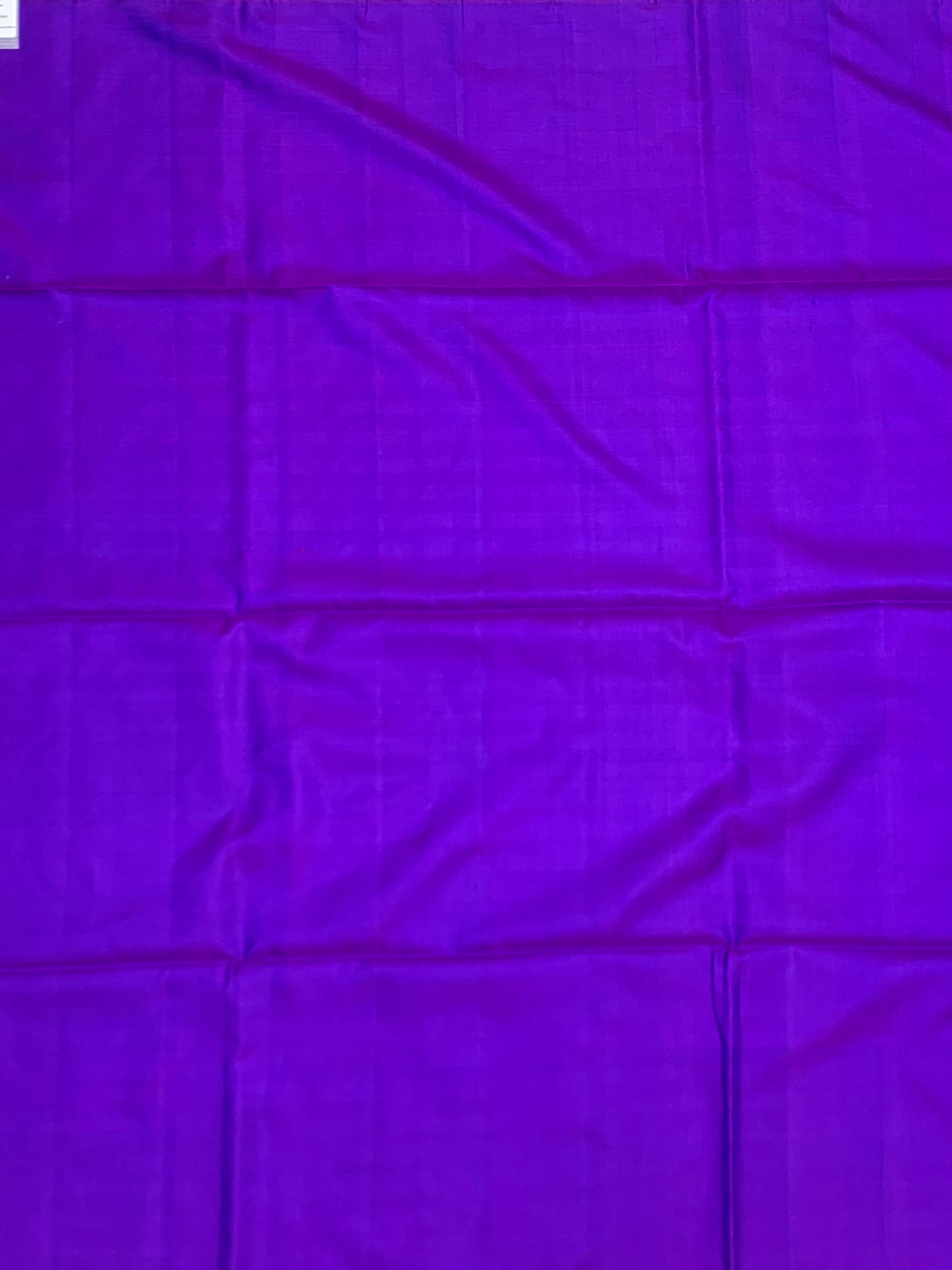 Vibrant Purple soft silk saree