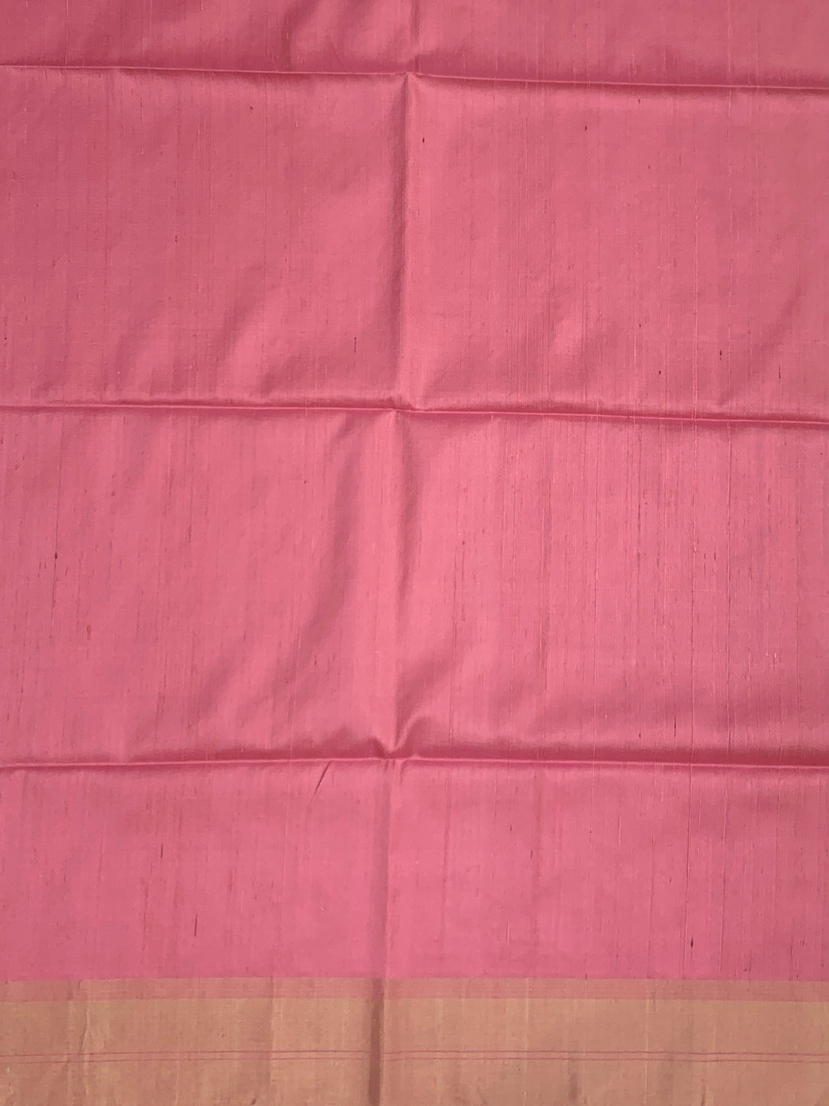 Sunny Yellow & Strawberry Pink Soft Silk Saree with Floral Zari Pallu
