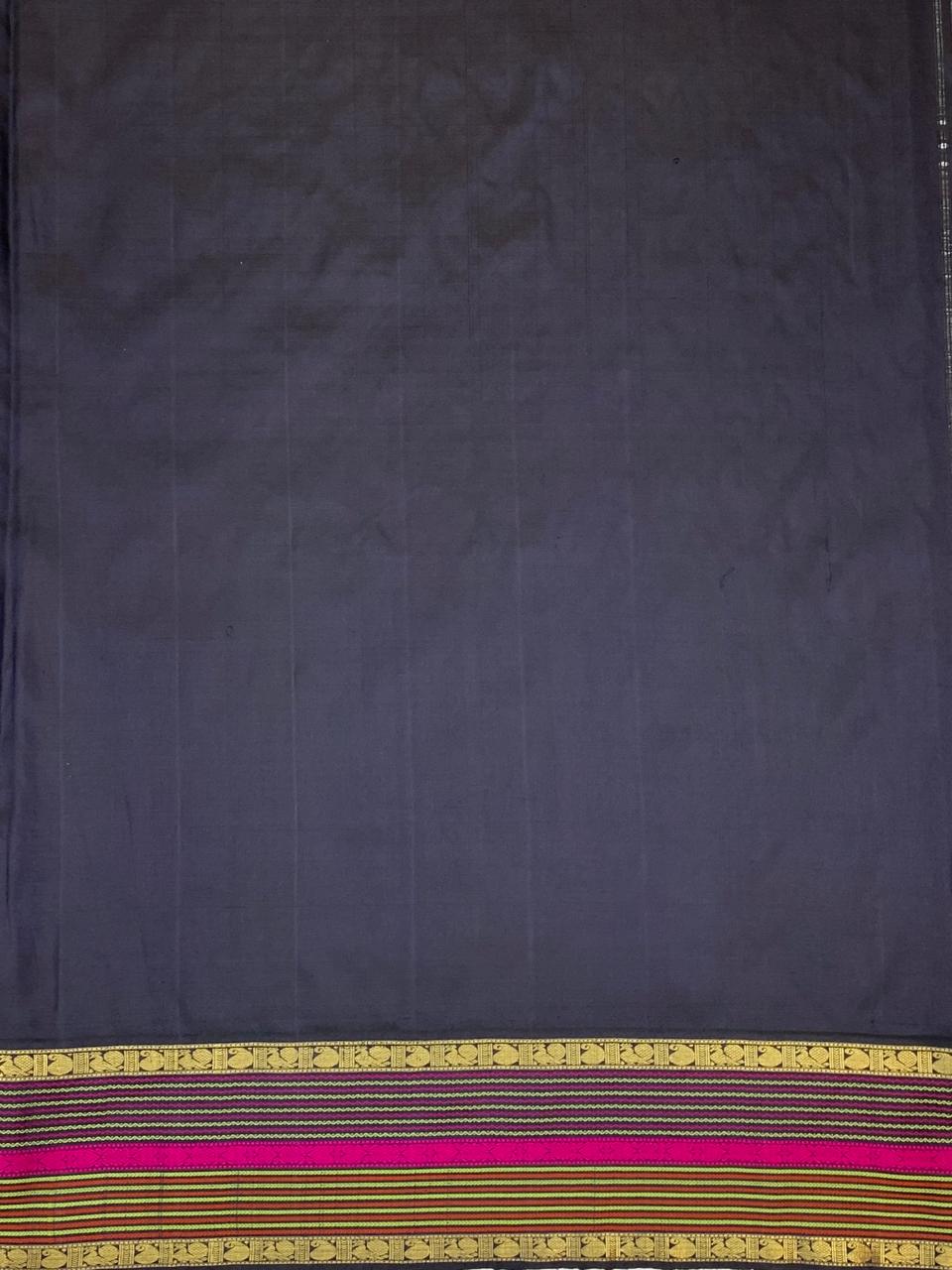 Kanjeevaram petite-point  Saree