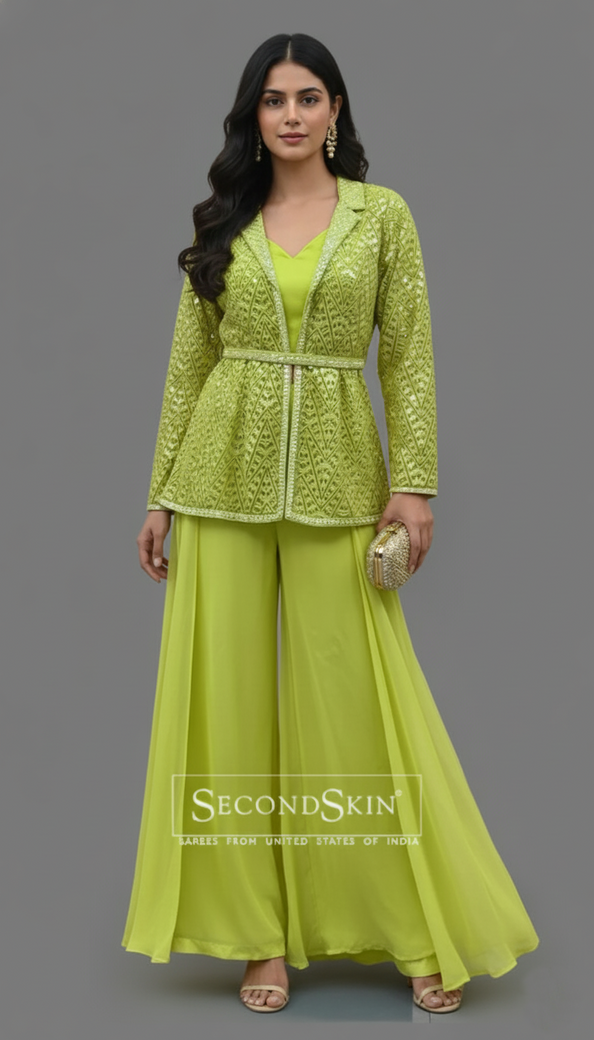 Indo Western Cape Set