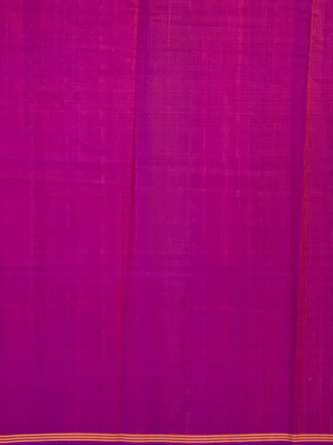 Majestic Midnight Blue & Rani Pink Handwoven Patola Saree