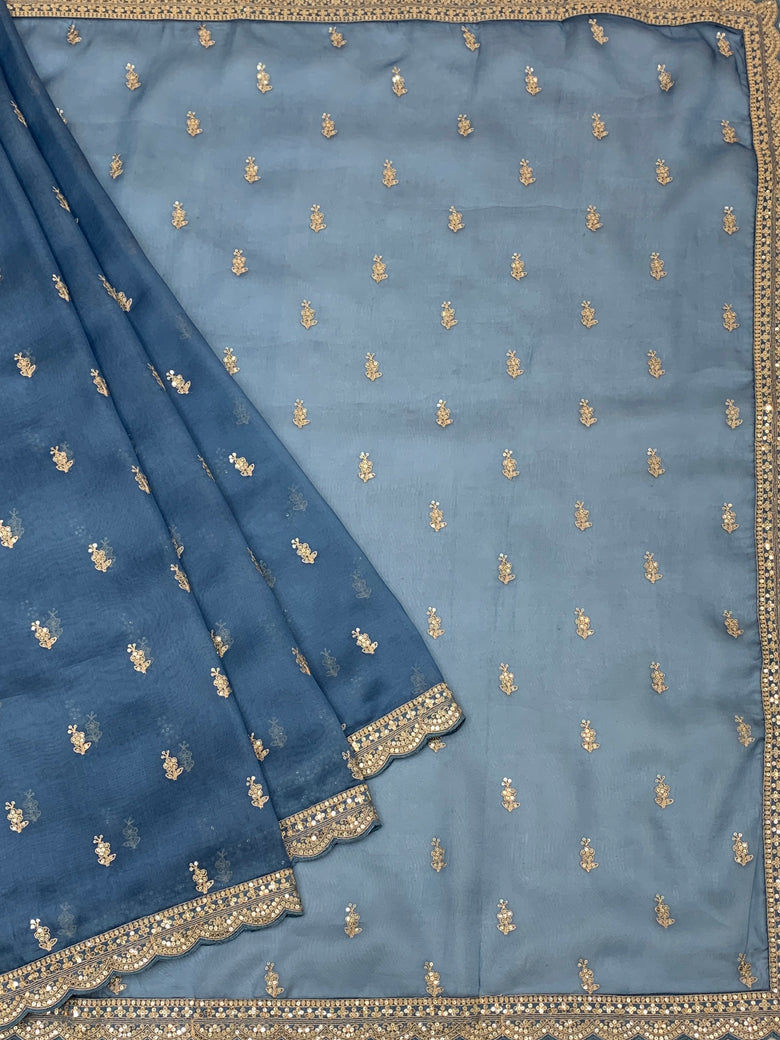 Organza Saree