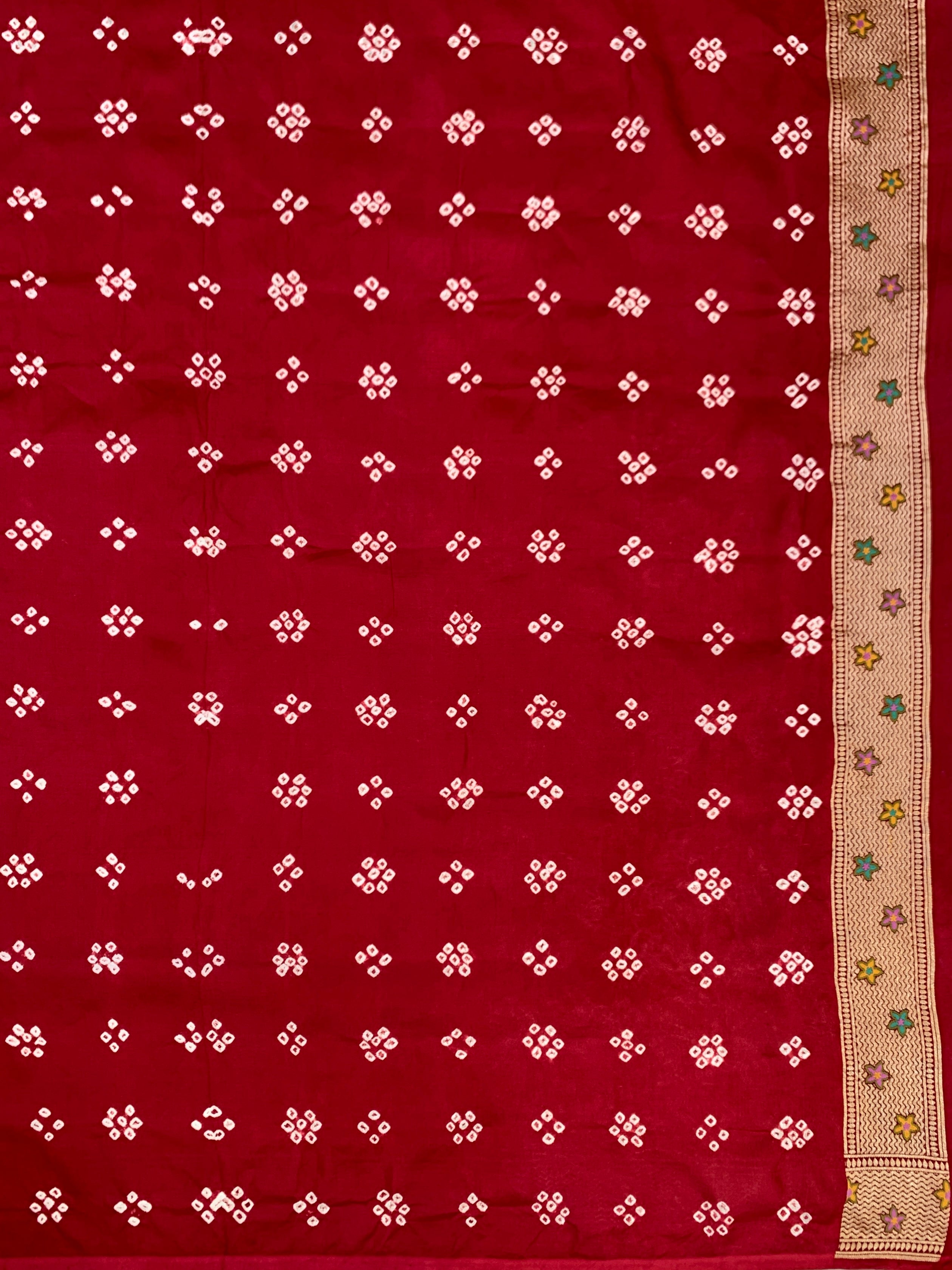 Banarasi Tie-Dye  Bandhani Saree