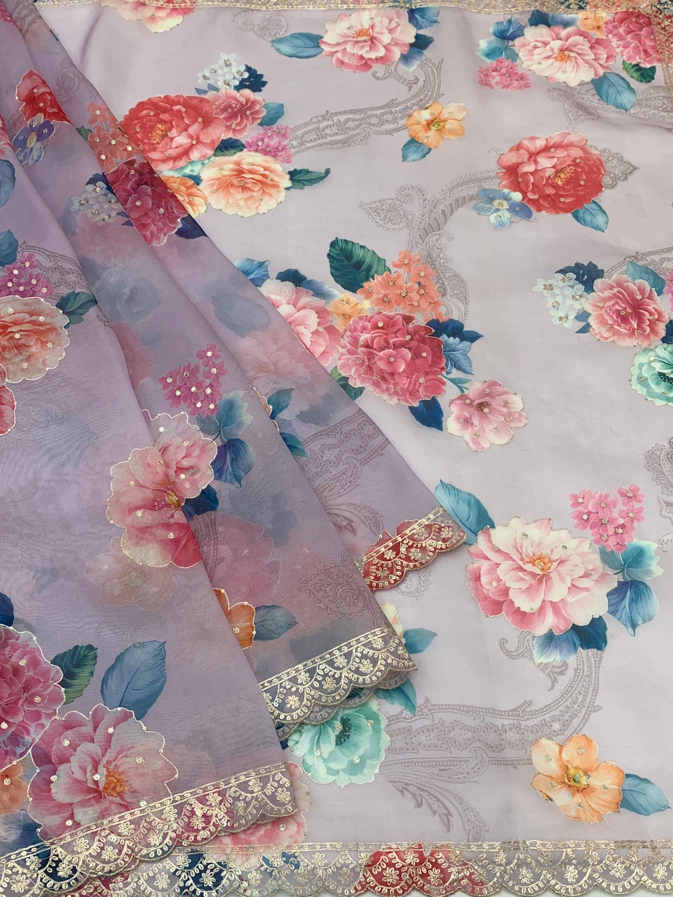 Organza Saree