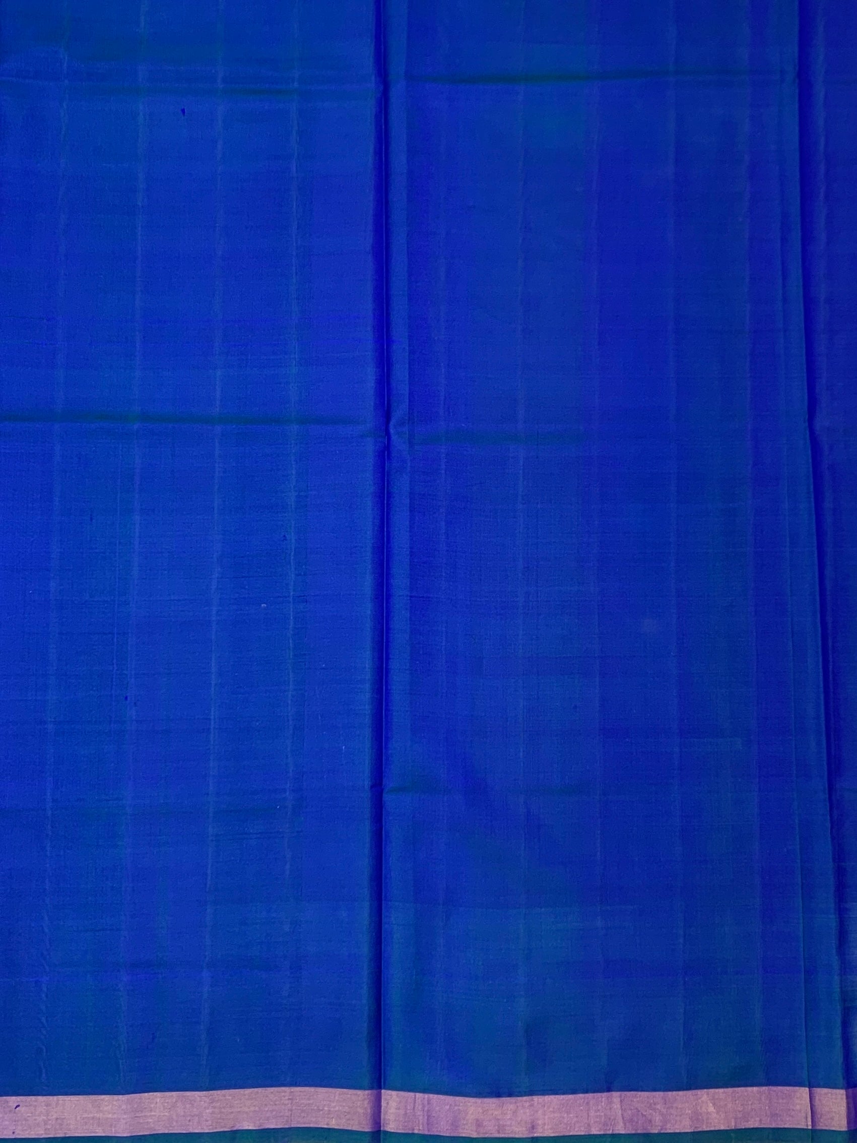 Golden Mustard & Royal Blue: Geometric Lattice Rajkot Patola Silk Saree