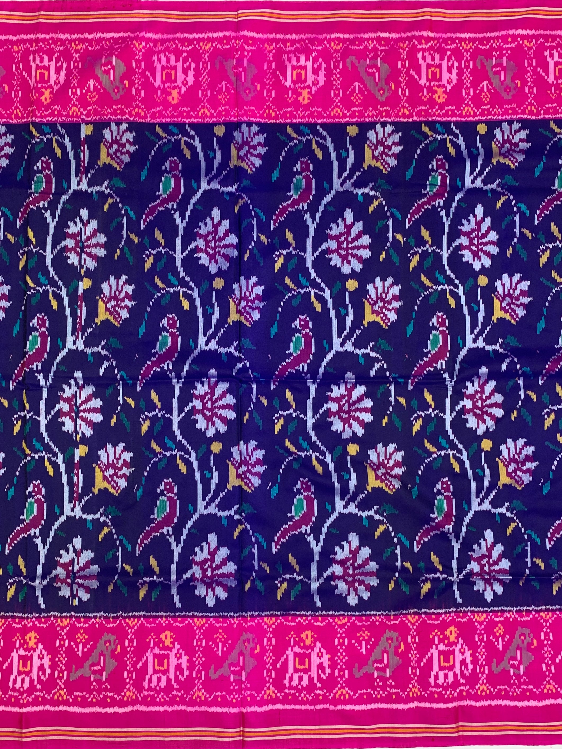 Patola Saree Midnight Blue In Colour