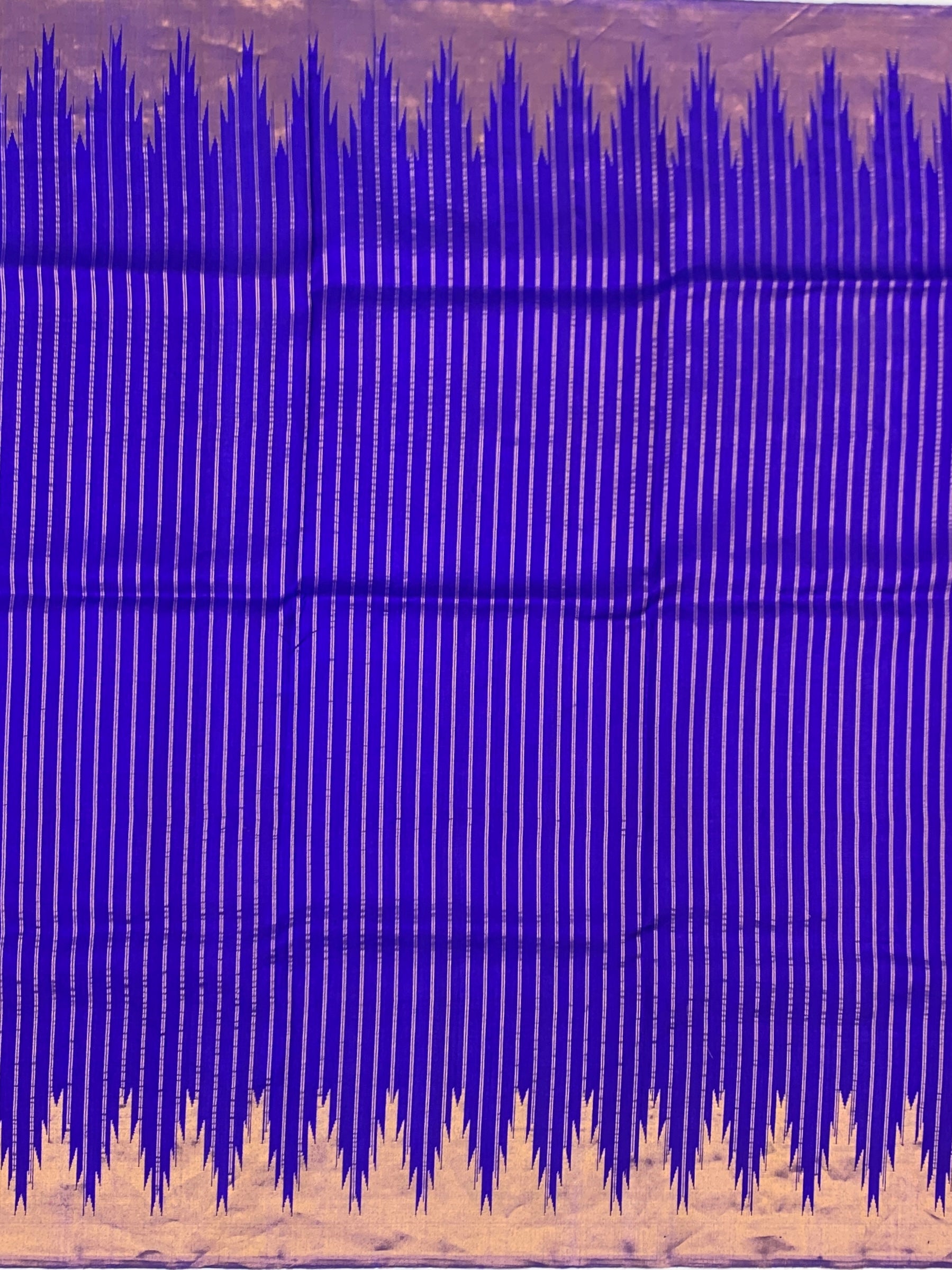 Royal Blue Gadwal Silk Saree