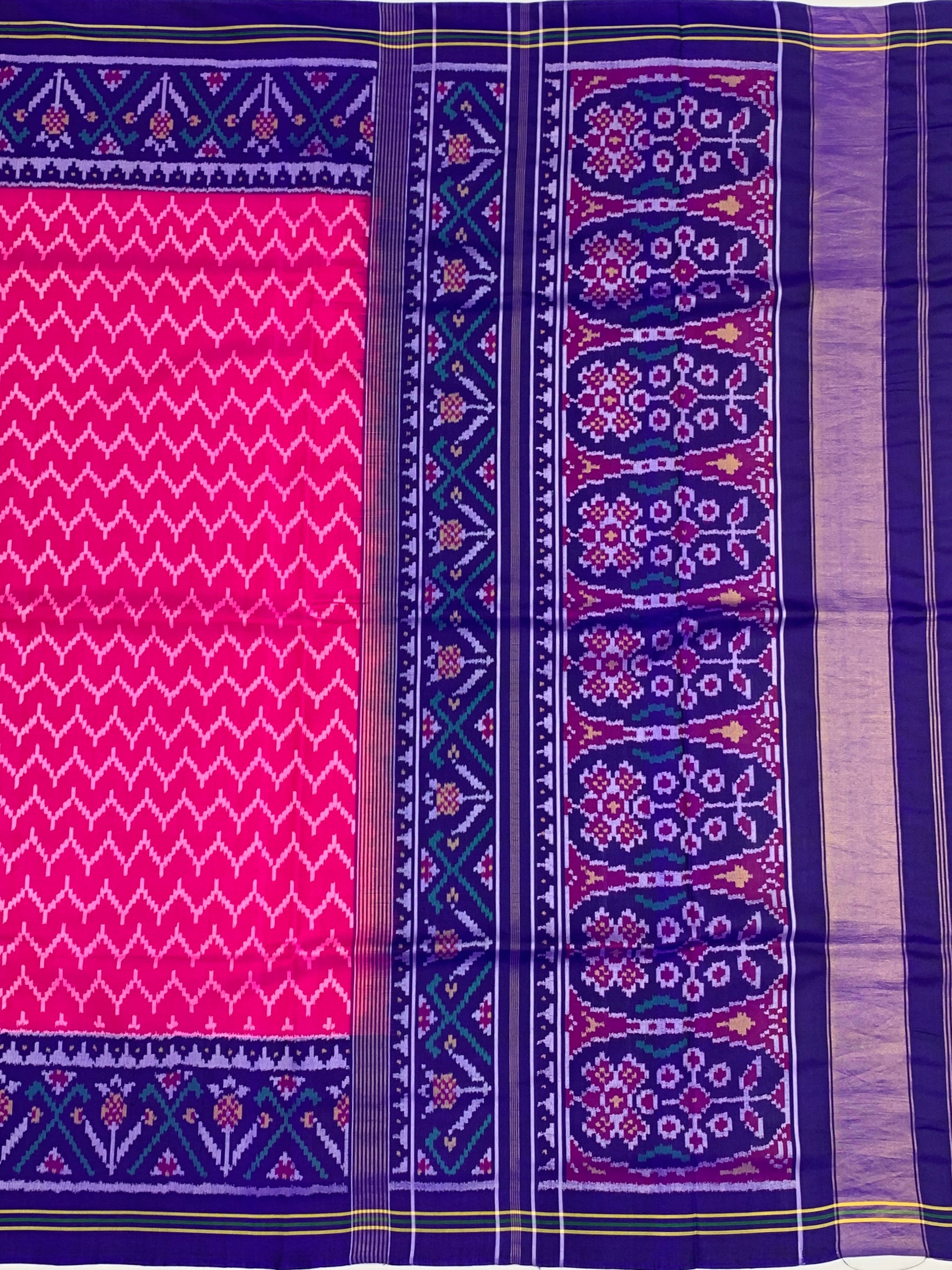Patola Saree Pink In Colour