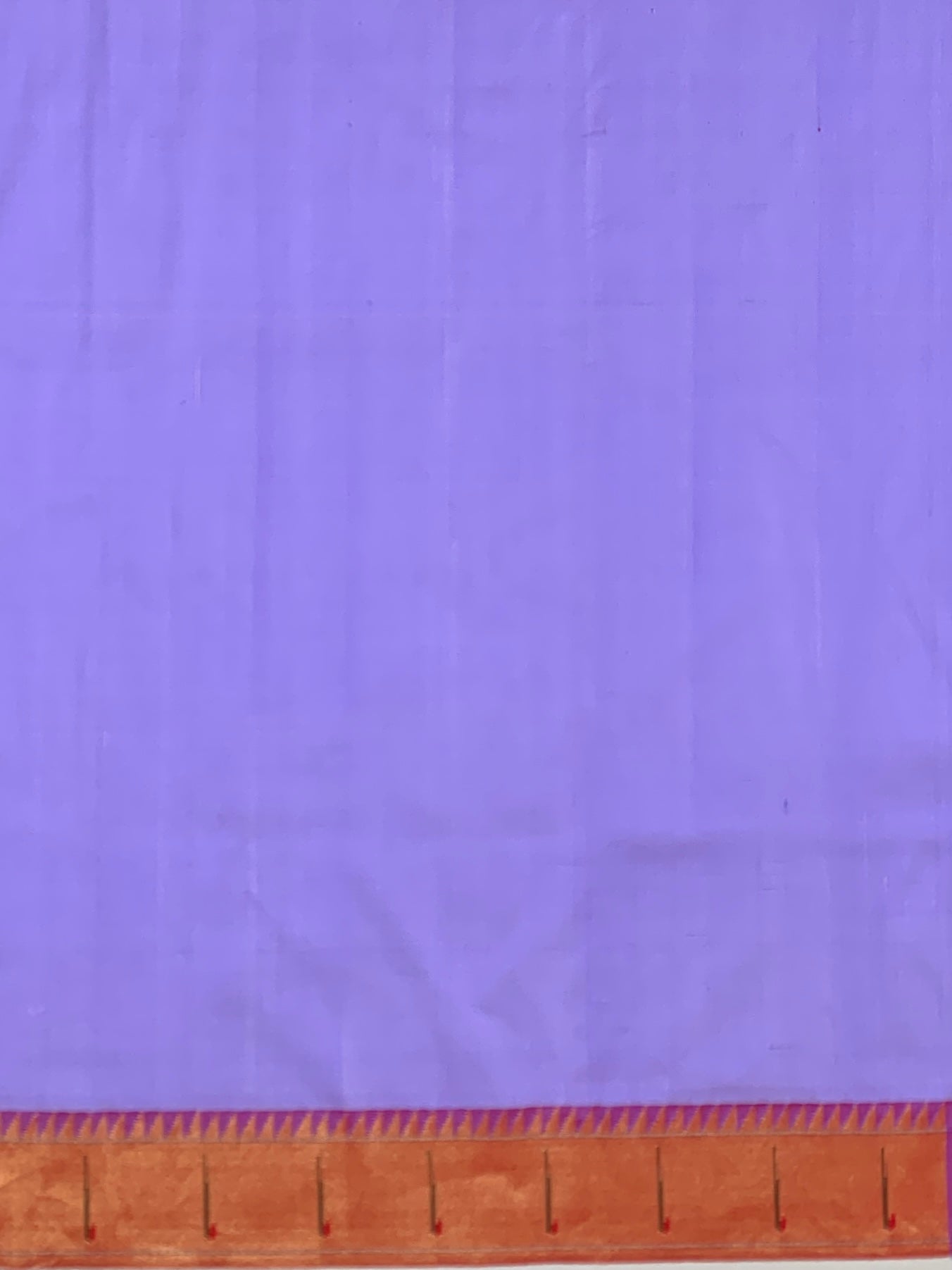 Ethereal Lavender Paithani Silk Saree with Majestic Peacock Pallu