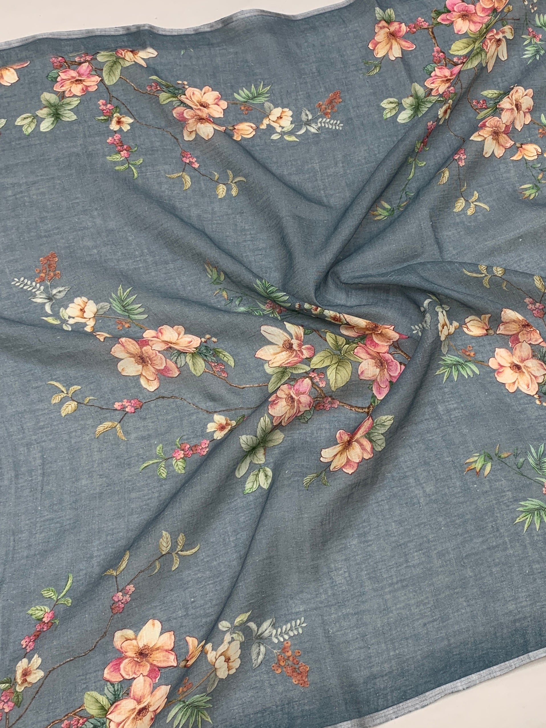 Linen Saree
