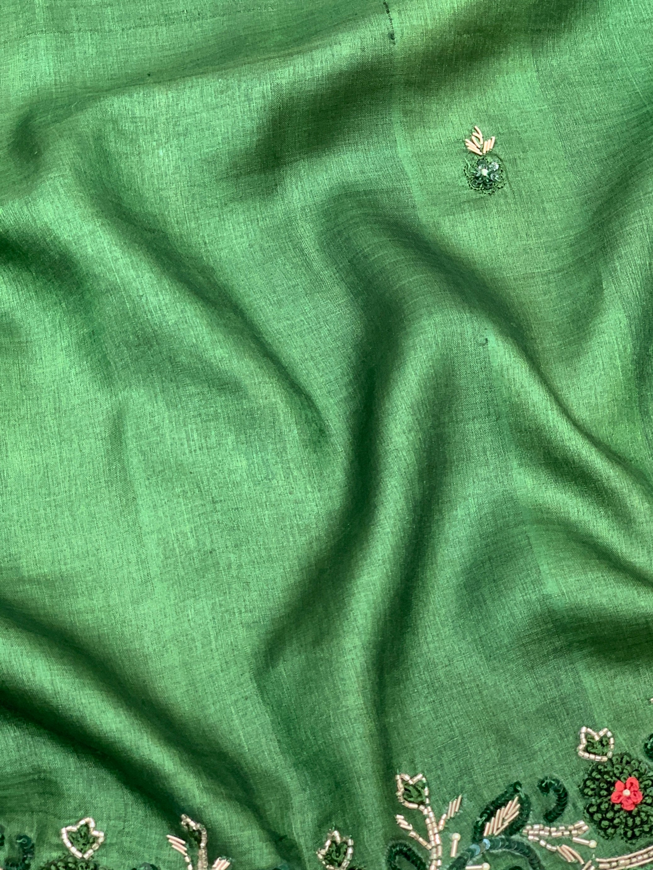 Tussore Saree