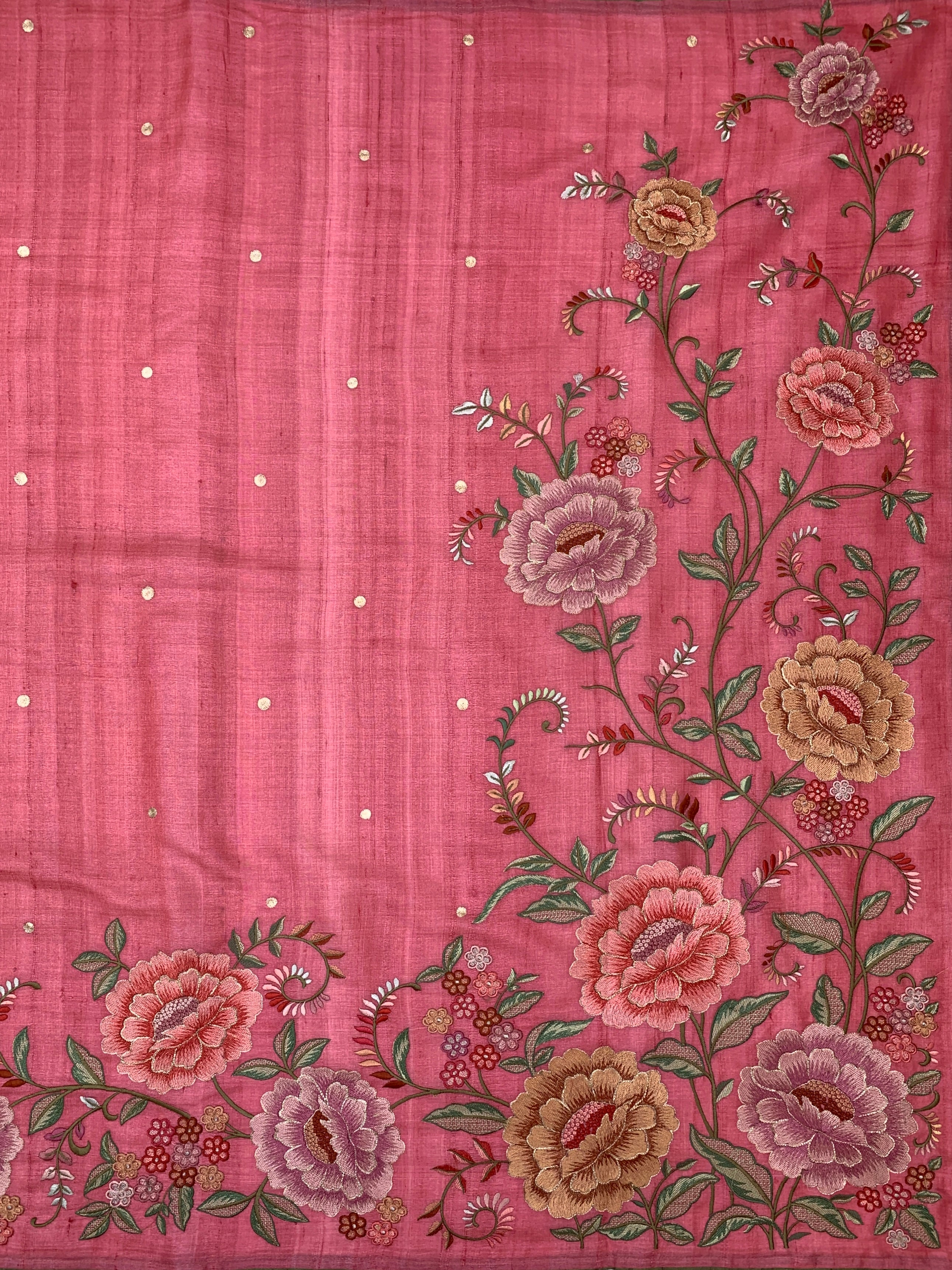 Tussore Saree