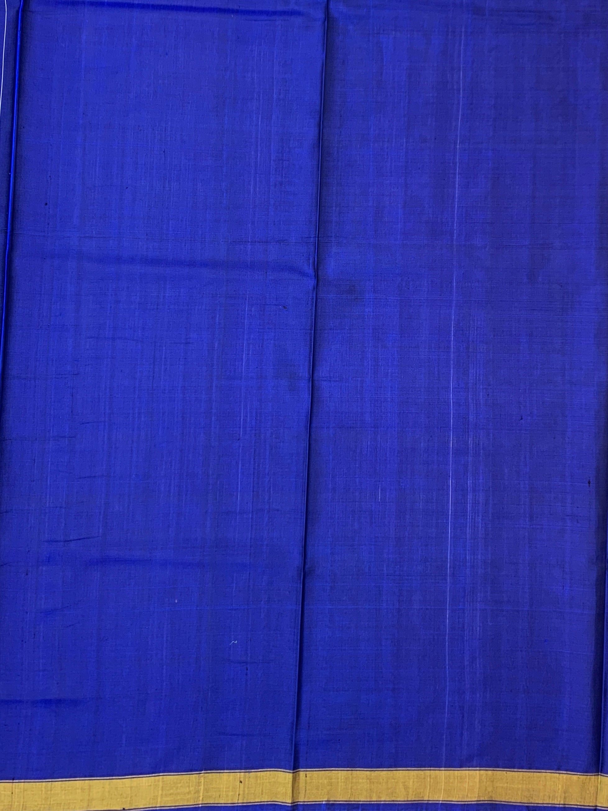 Majestic Royal Blue Rajkot Patola Silk Saree with Paisley Pallu