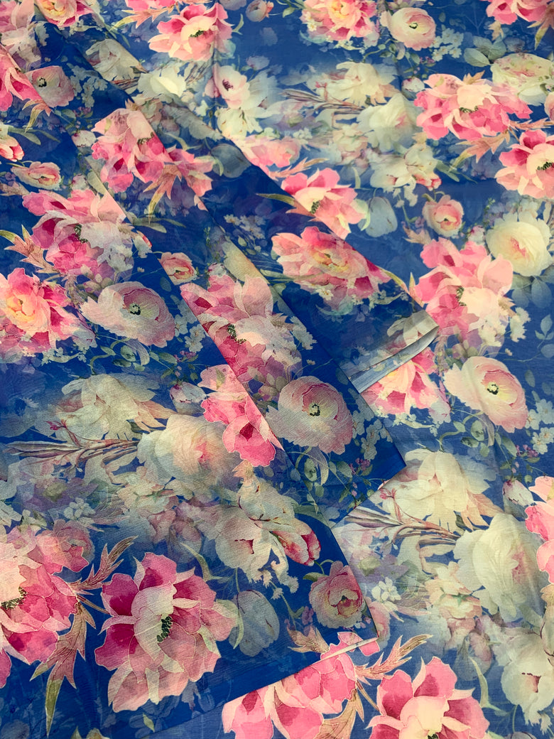 Chiffon Saree