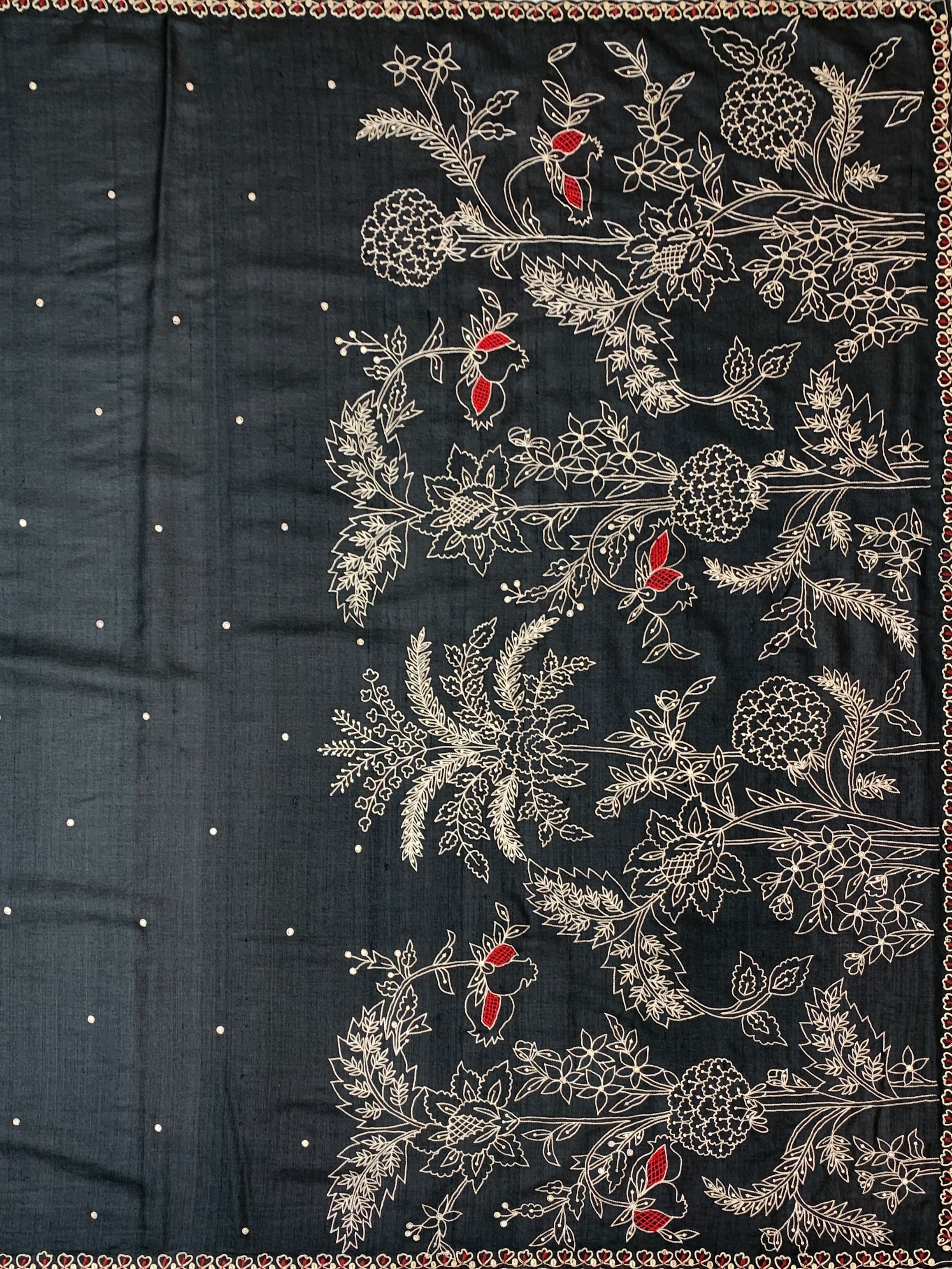 Tussore Saree