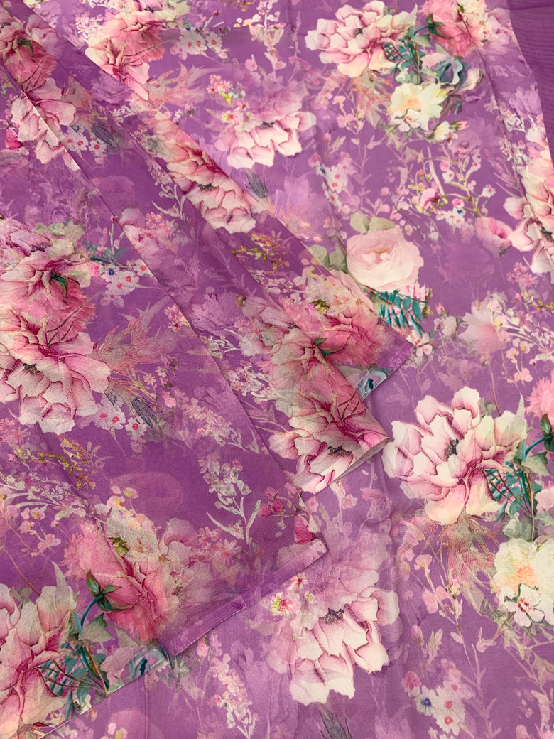 Chiffon Saree
