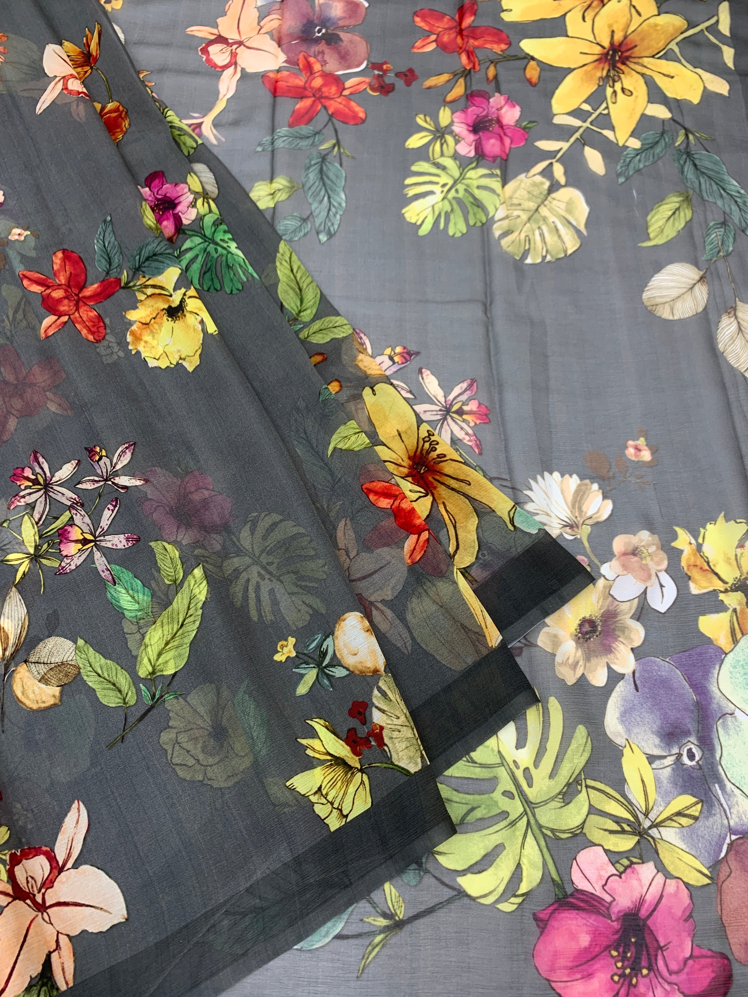 Chiffon Saree