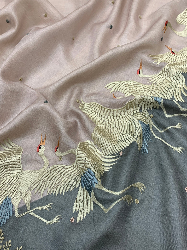Tussore Saree