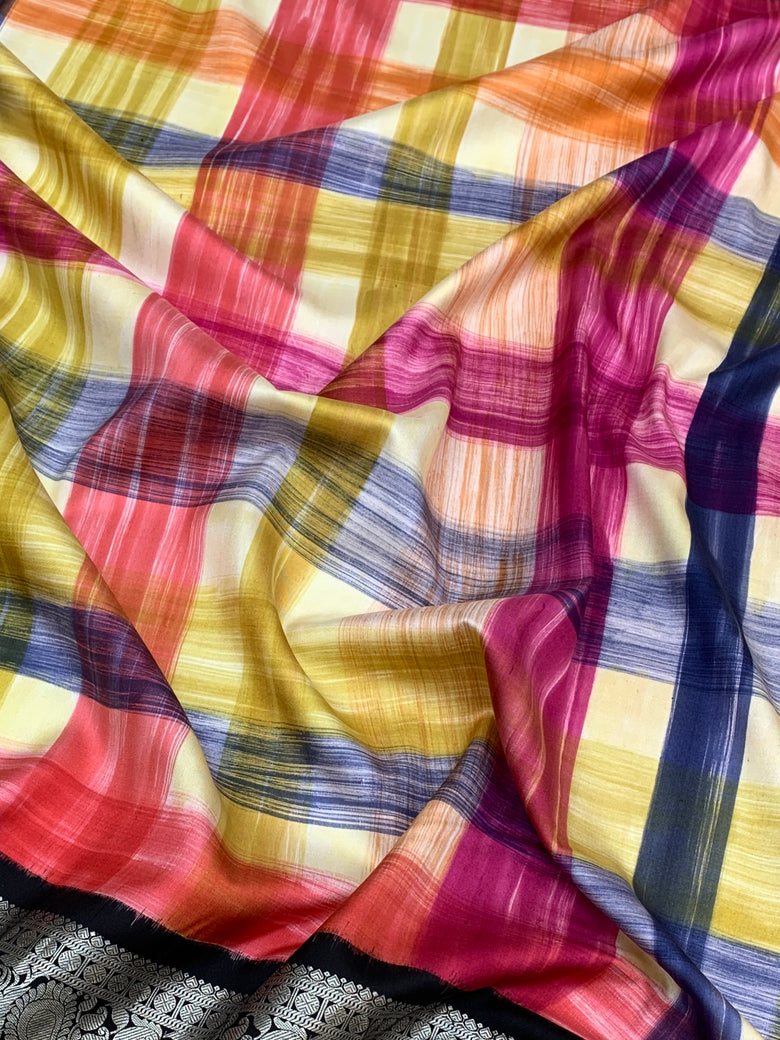 Printed Kanjeevaram Saree