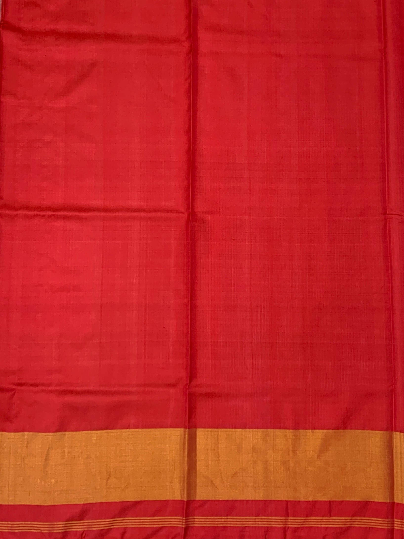 Royal Blue & Crimson Haathi-Popat: Heritage Rajkot Patola Silk Saree