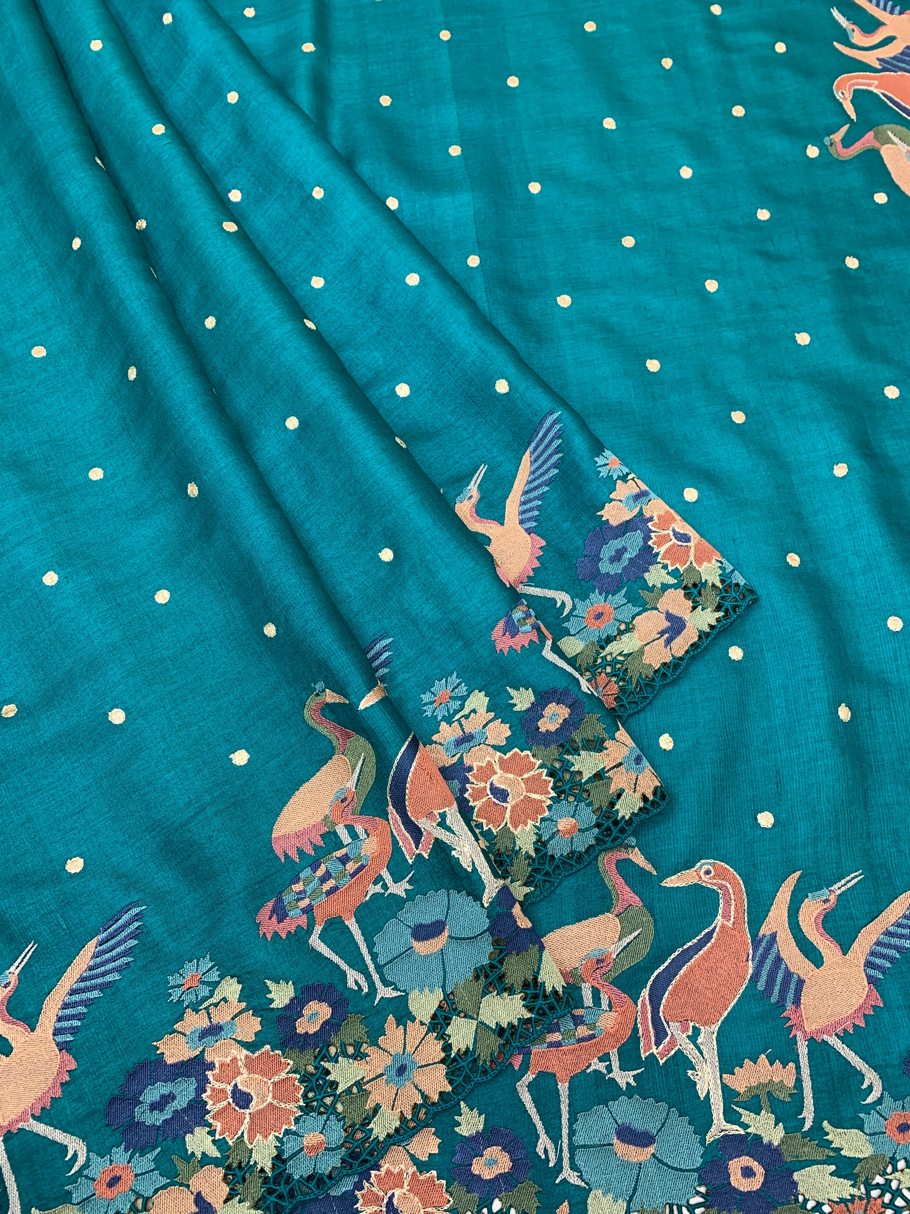 Tussore Saree