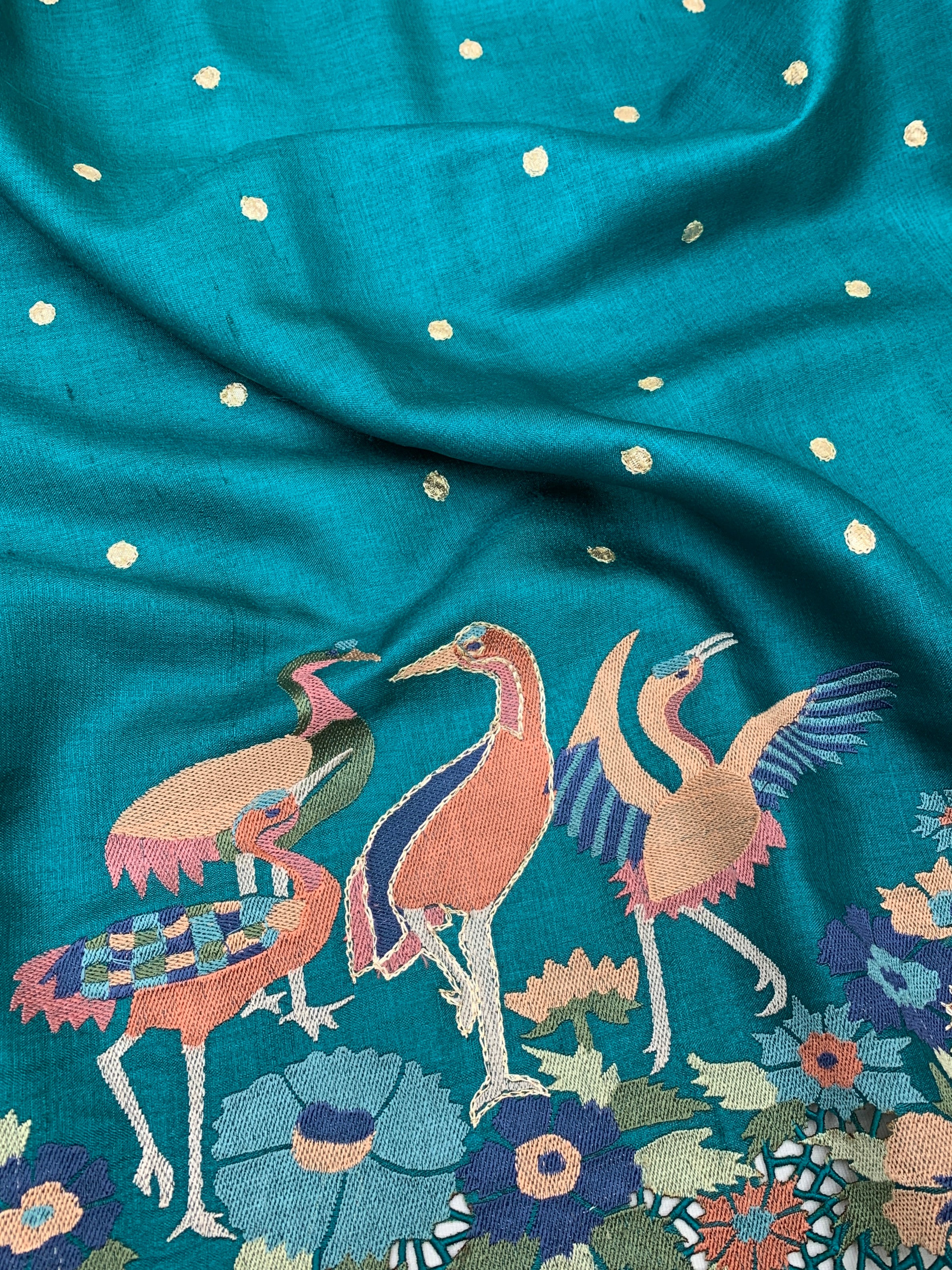 Tussore Saree