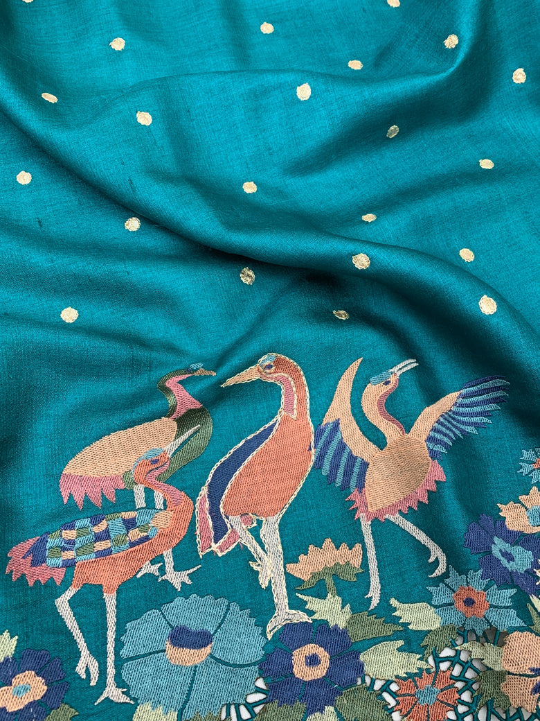 Tussore Saree