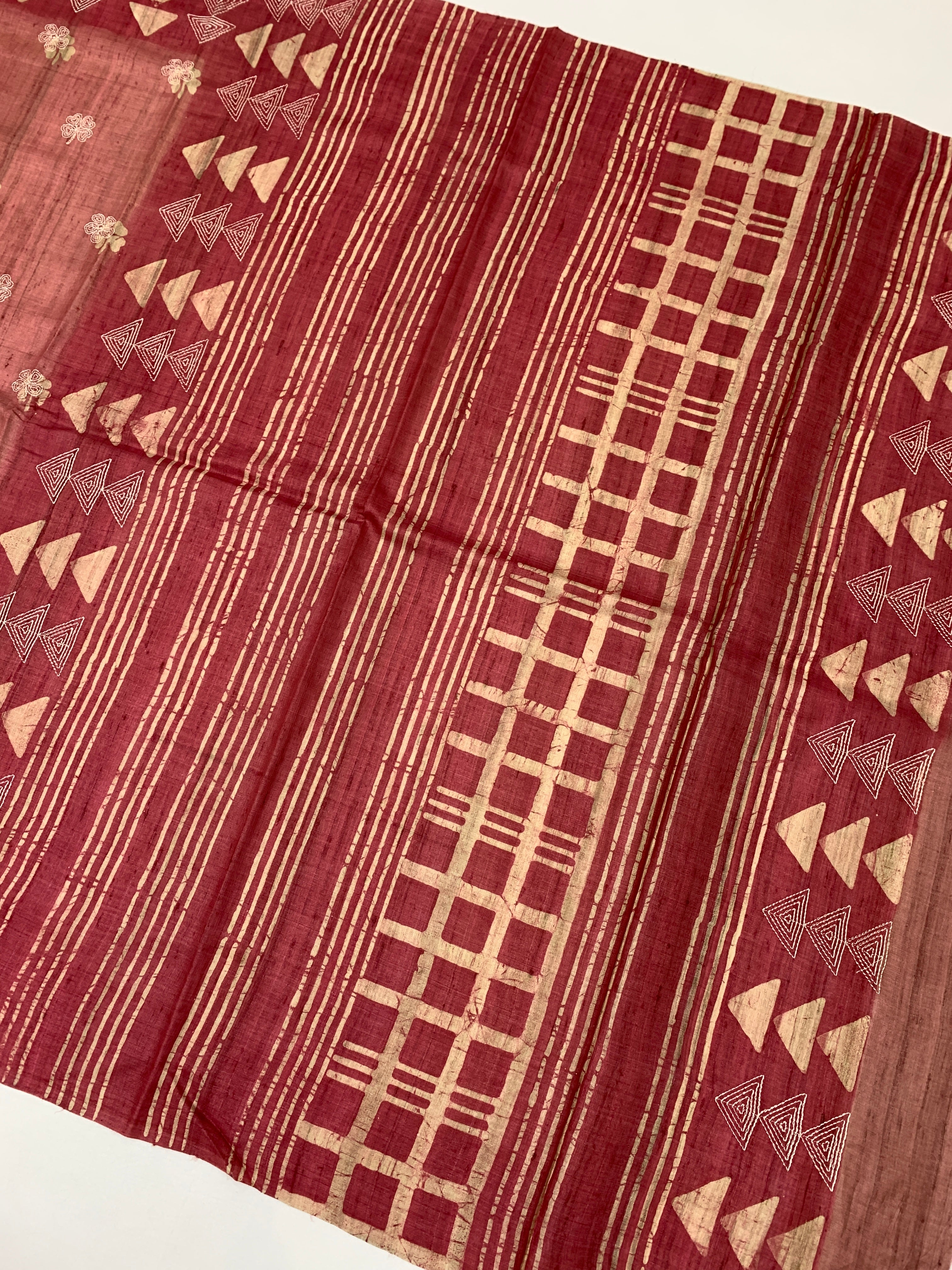 Tussore Saree
