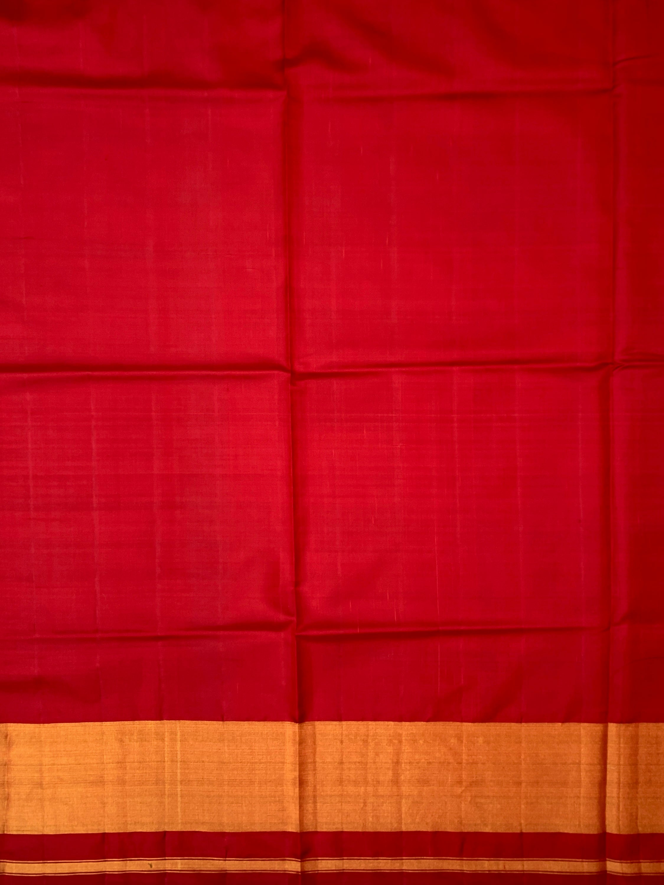 Royal Purple & Crimson Red Rajkot Patola Silk Saree