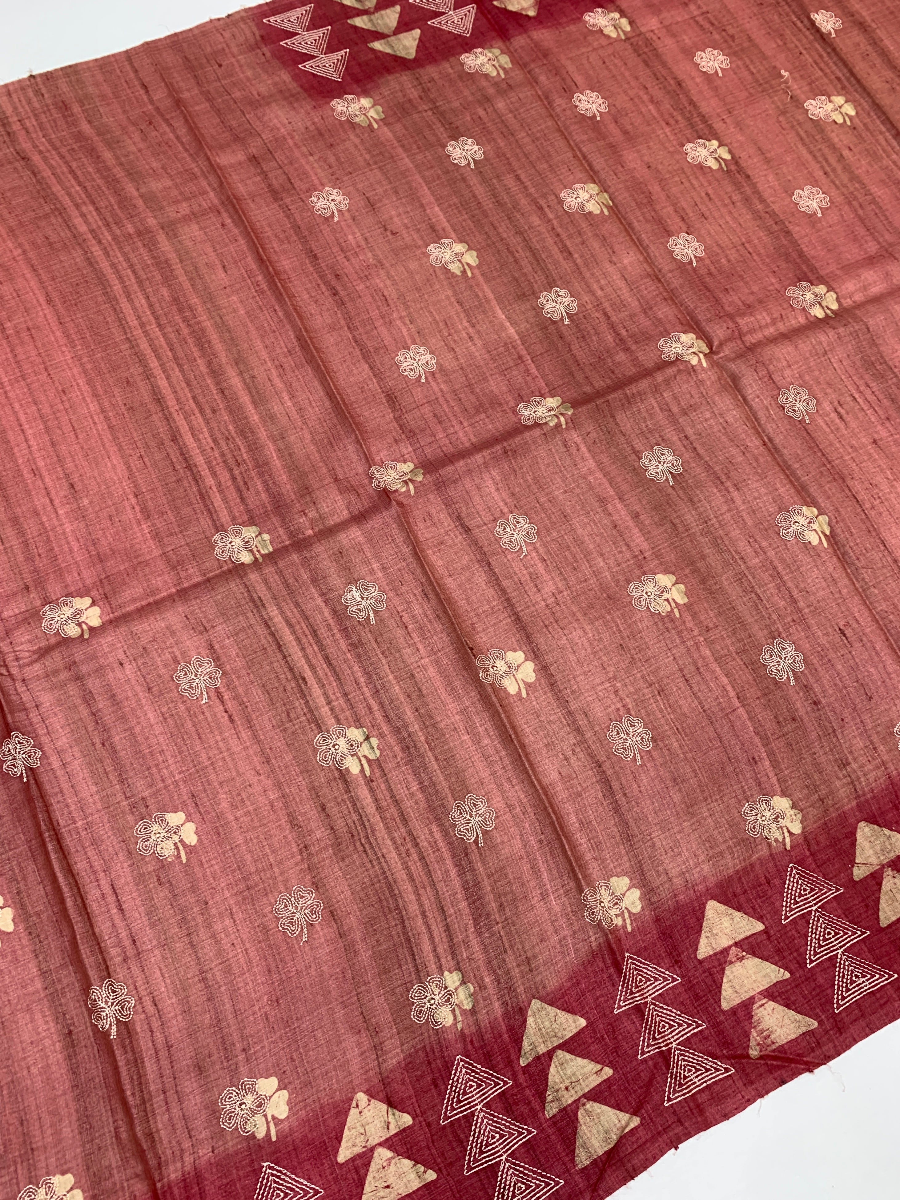 Tussore Saree