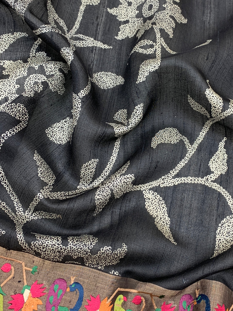 Tussore Saree