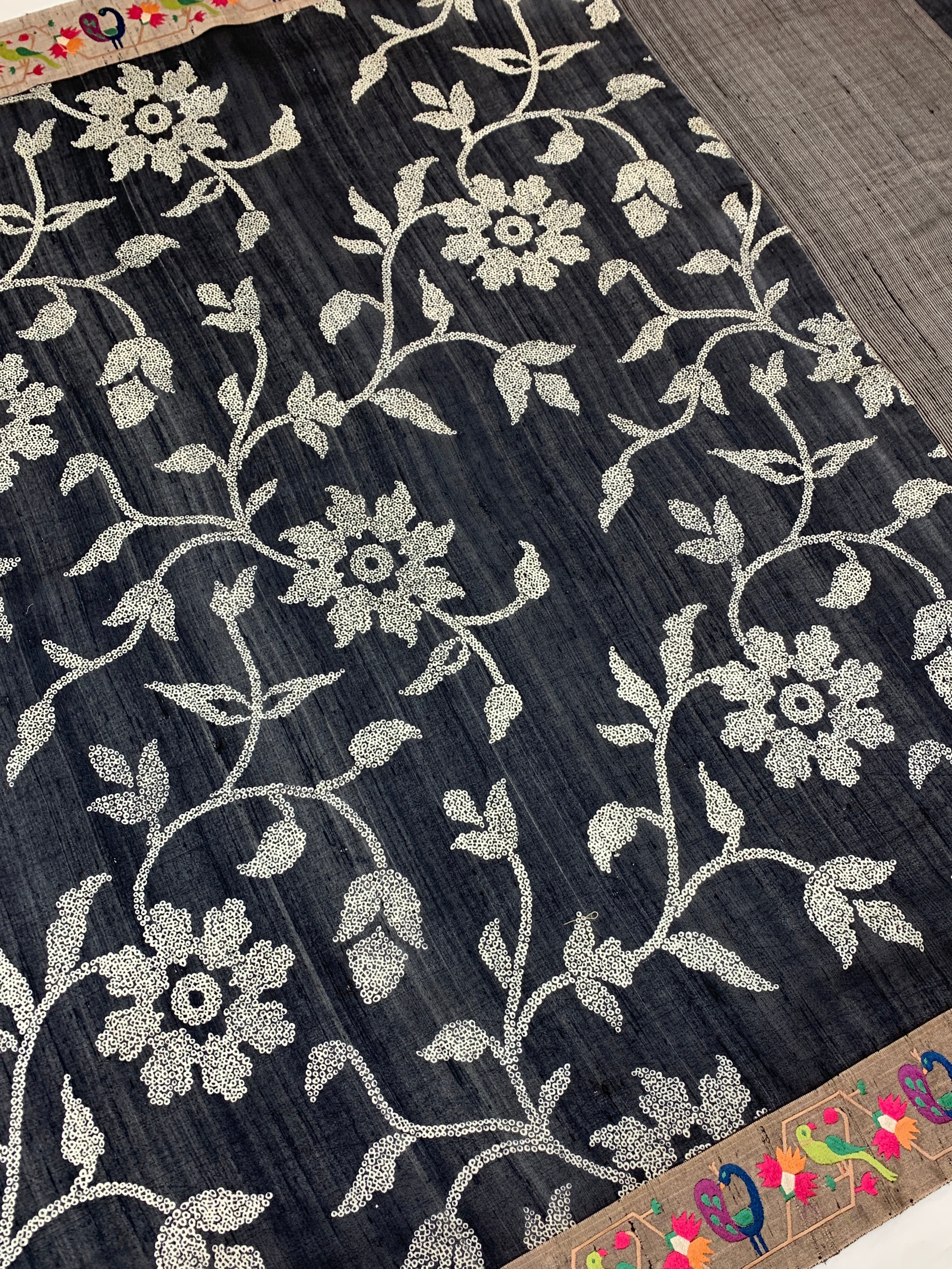 Tussore Saree