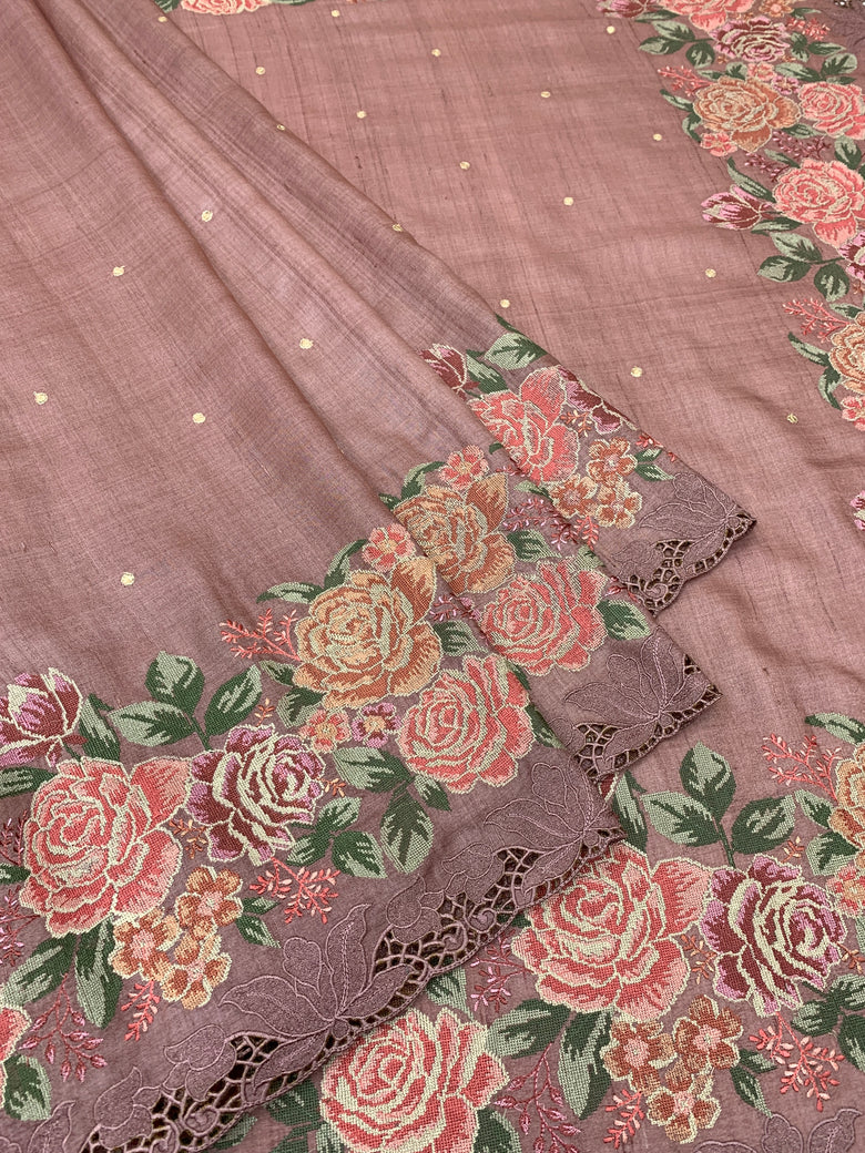 Tussore Saree
