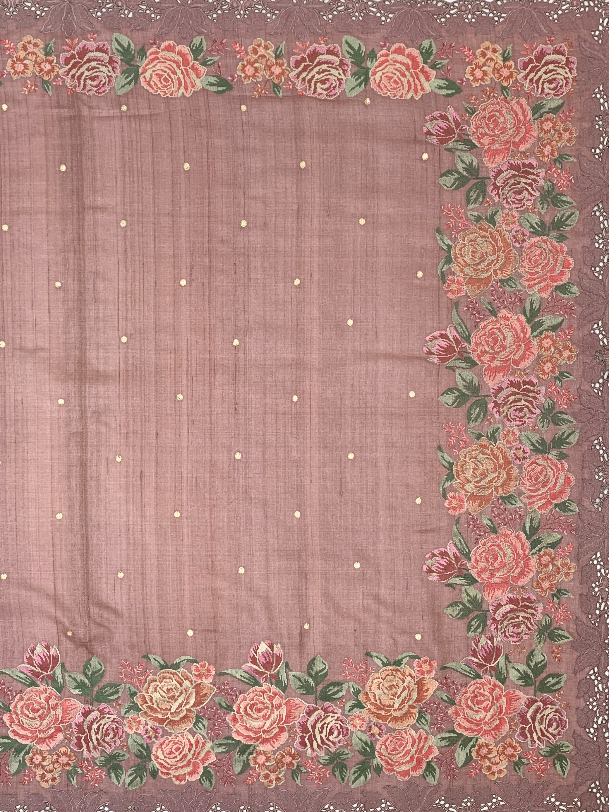 Tussore Saree