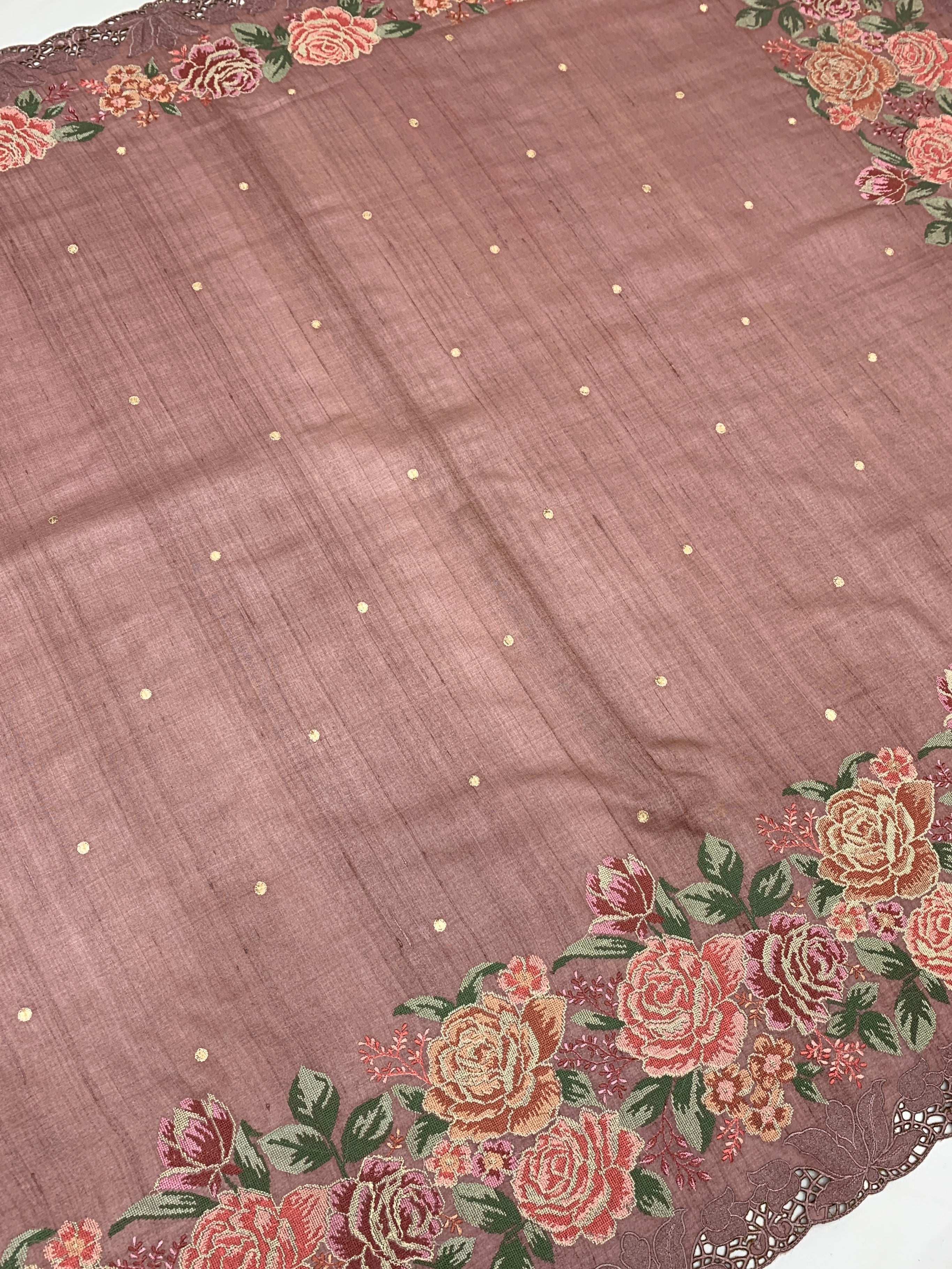 Tussore Saree