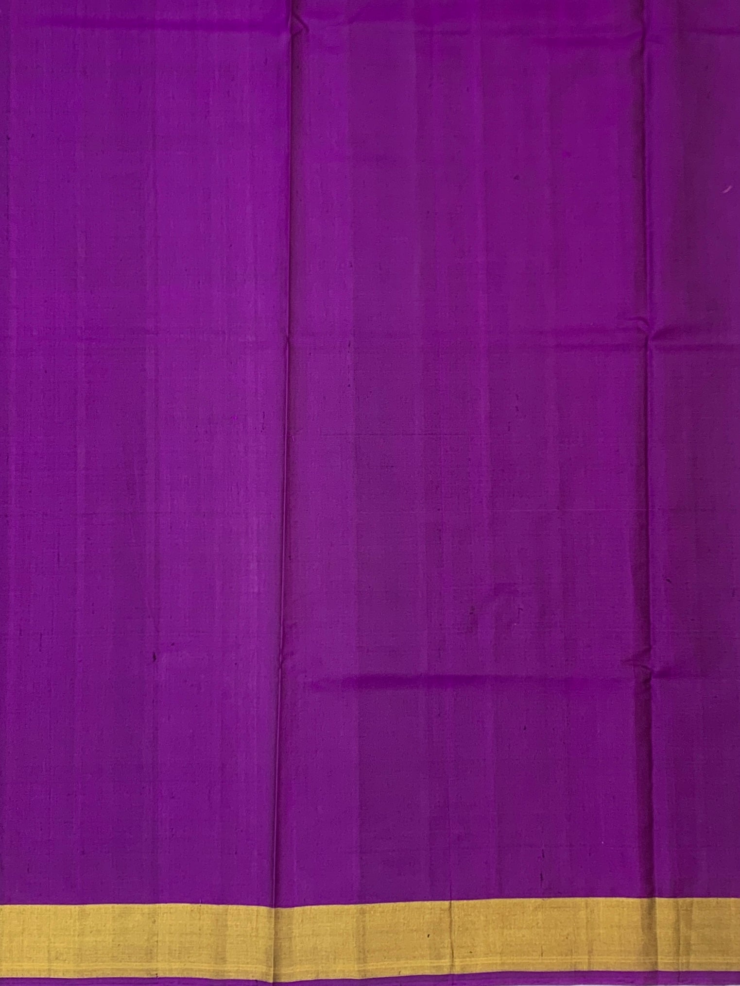 Fuchsia & Aubergine: Floral Ikat Rajkot Patola Silk Saree