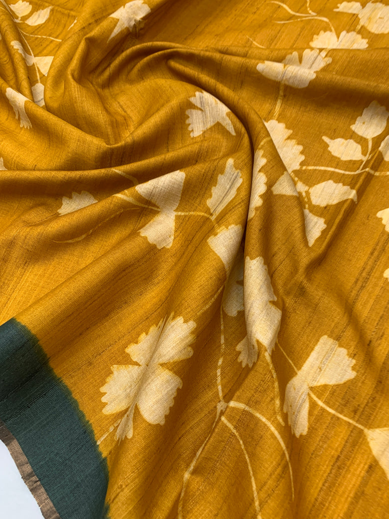 Tussore Saree