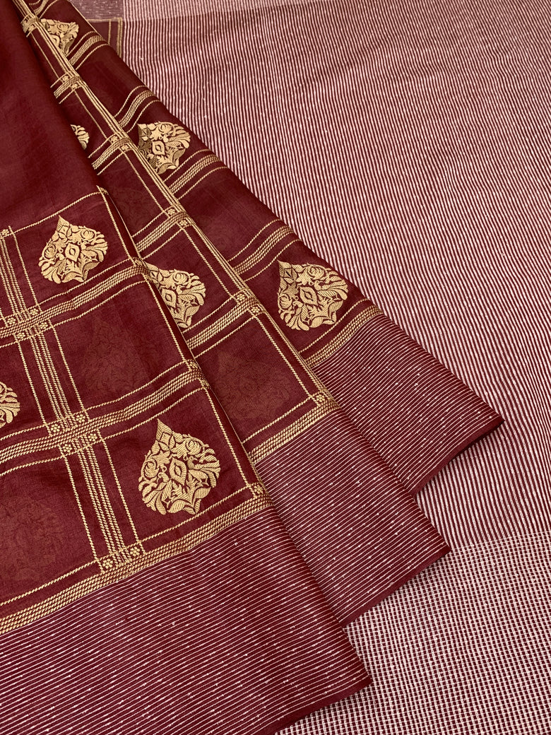 Tussore Saree