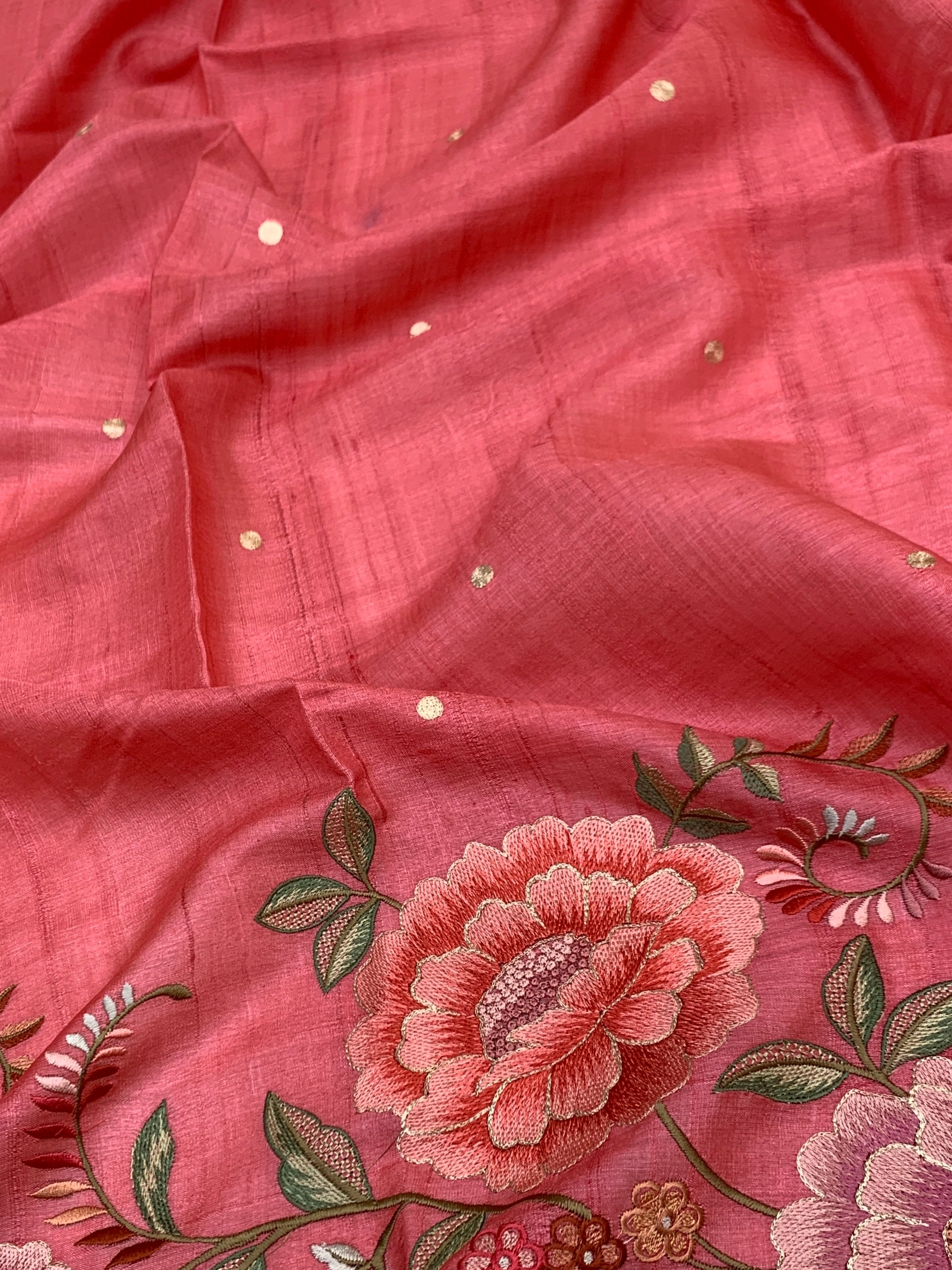 Tussore Saree