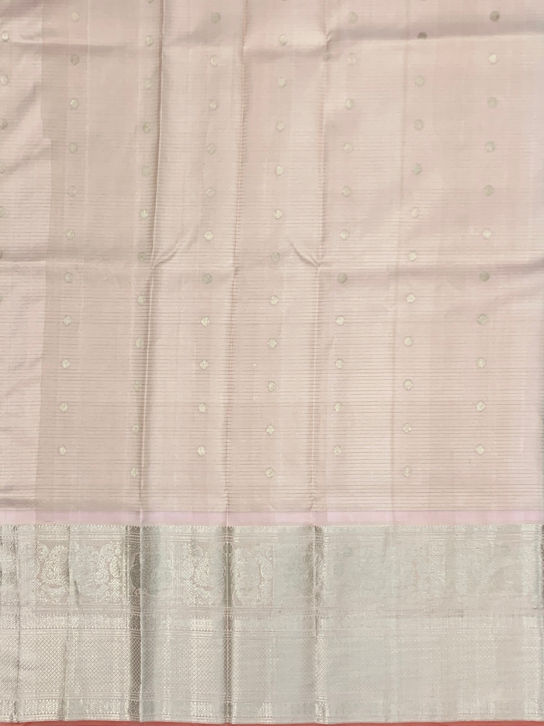 Bottle Green & Silver Gadwal Pattu Saree