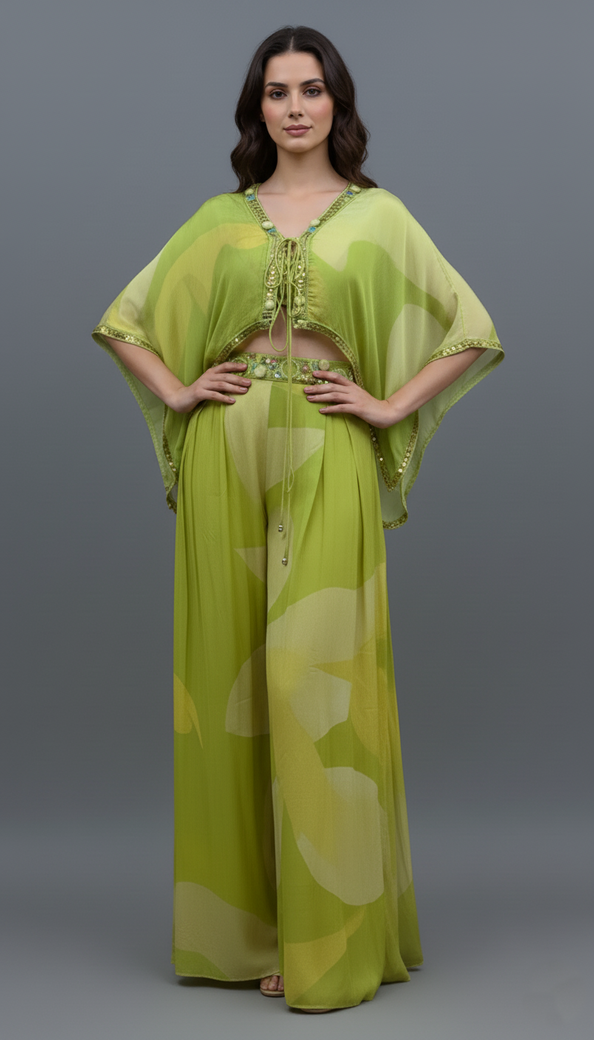 Indo Western Cape Set